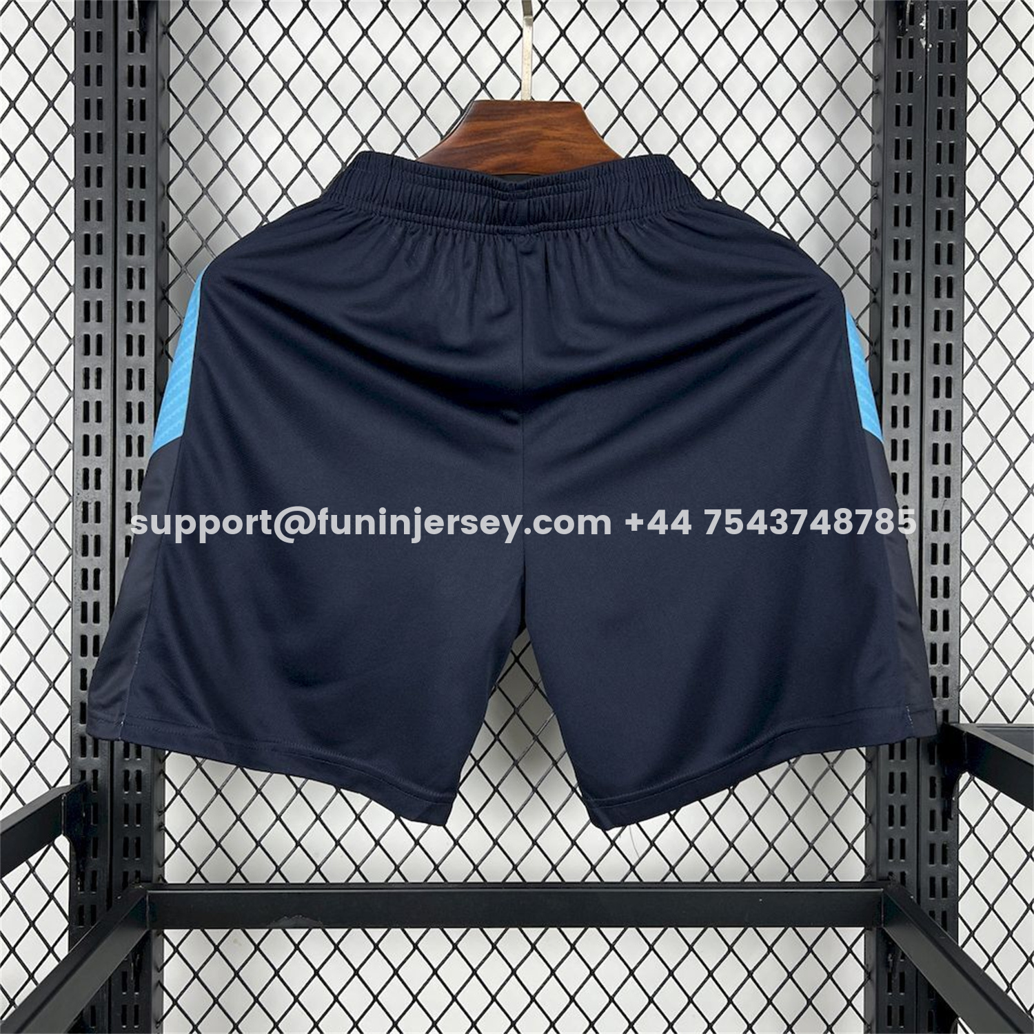 Funinjersey-Napoli 25-26 Dark Blue Shorts - Fans Version