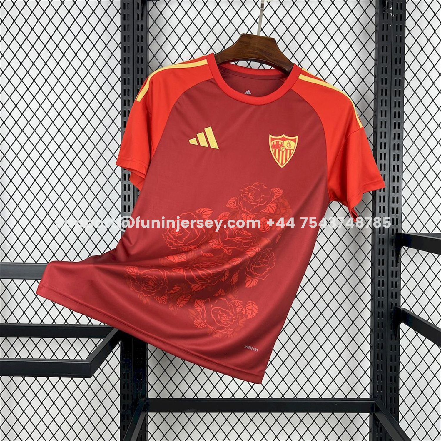 Funinjersey-Sevilla 25-26 Red Rose Special Jersey - Fans Version