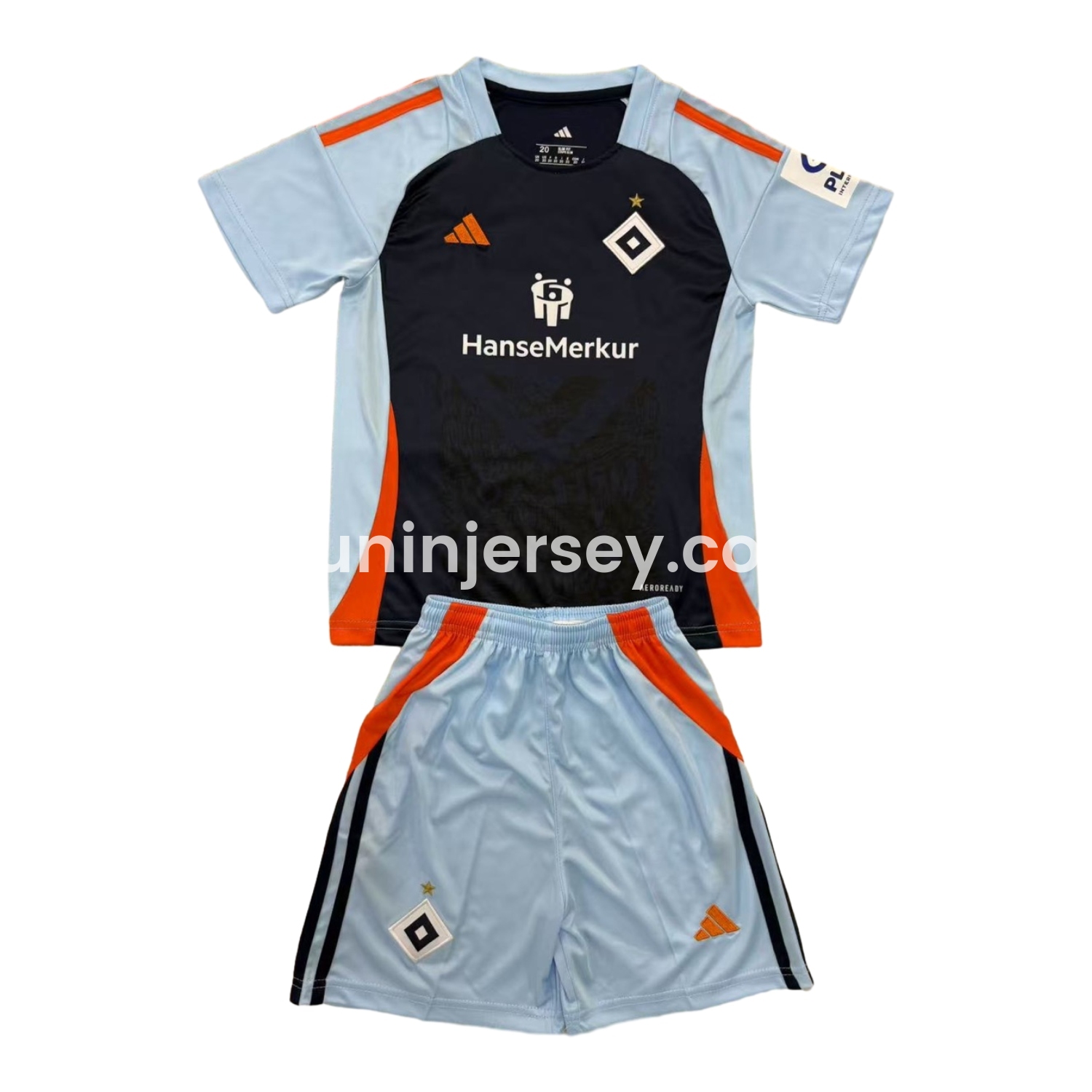 Funinjersey-Hamburger SV 25-26 World Girls' Day Blue Special Men's Adult Jersey Set - Fans Version