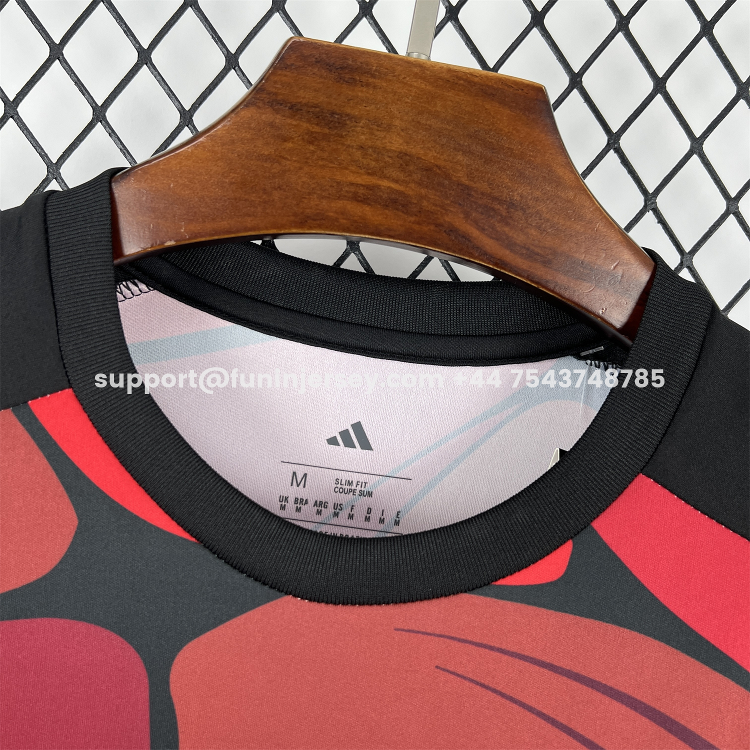 Funinjersey-Flamengo 26-27 Red Pre-Match Jersey - Fans Version