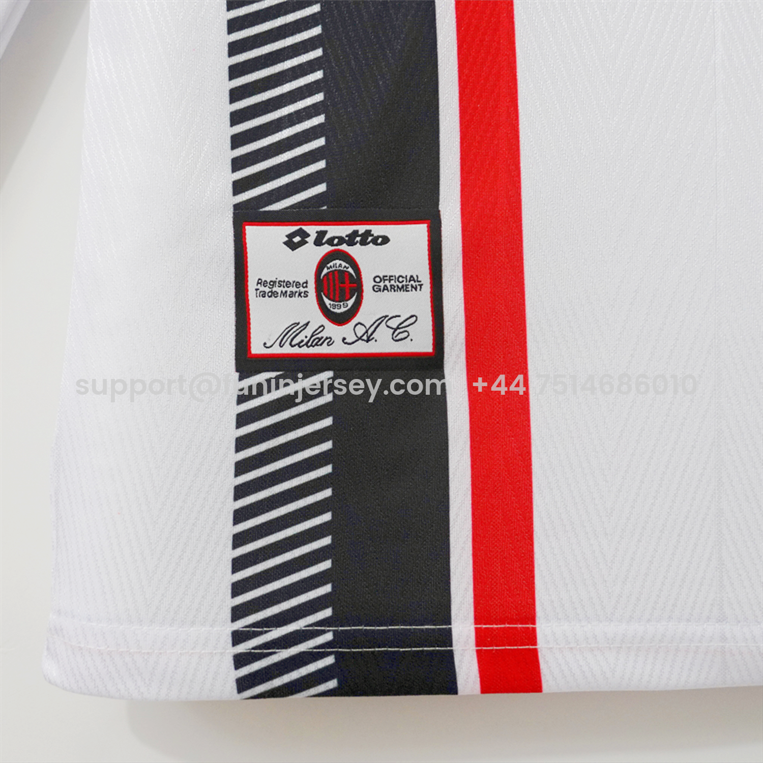Funinjersey-Retro AC Milan 1997-98 Away Long Sleeves Jersey