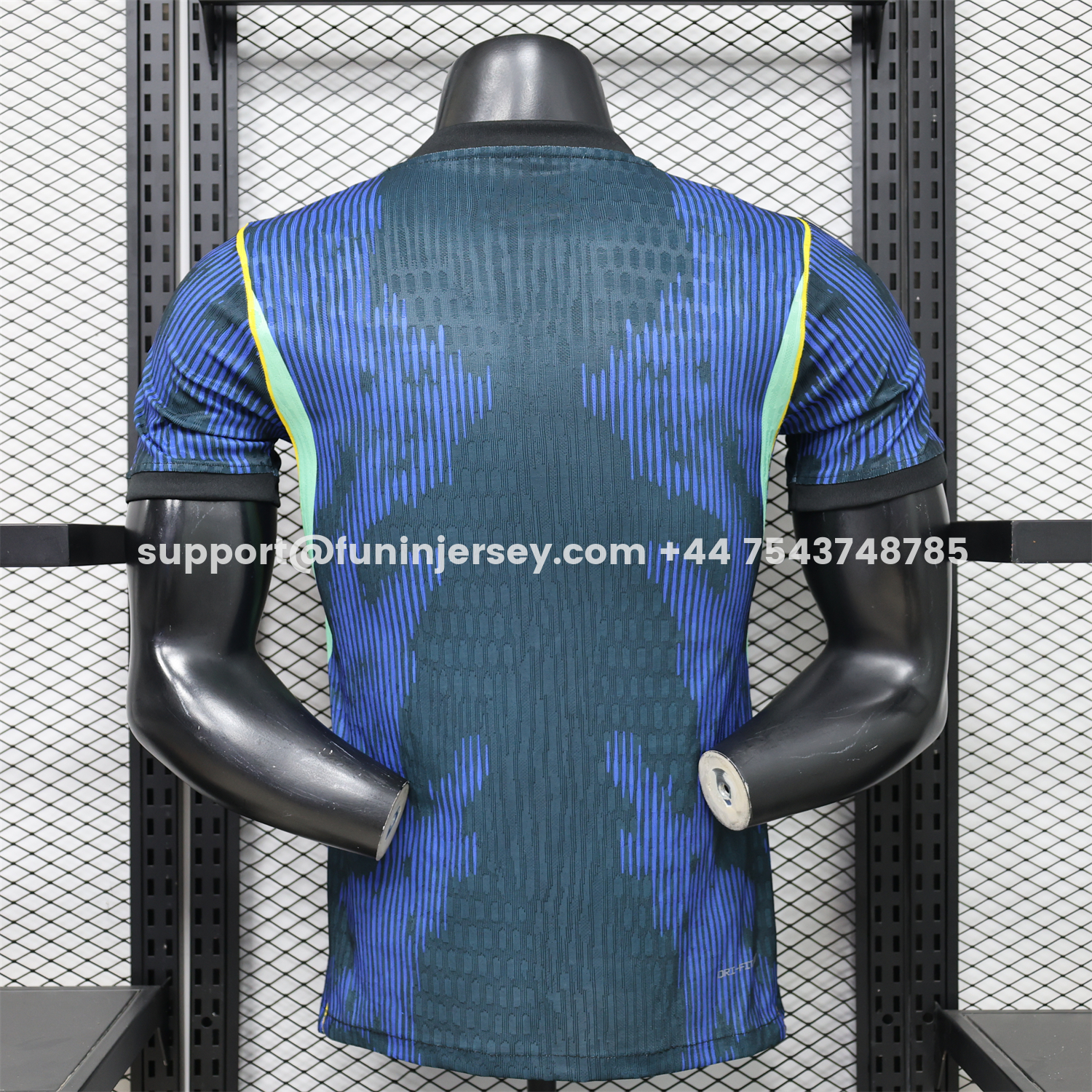 Funinjersey-Brazil 2026 Jesus Blue Special Jersey - Player Version