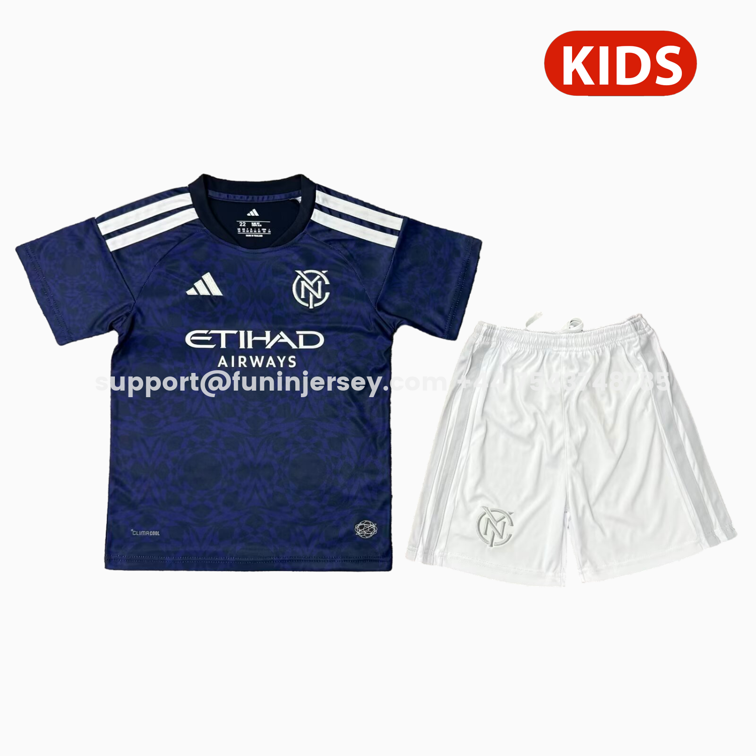 Funinjersey-New York City 2026 Home Kids Kit