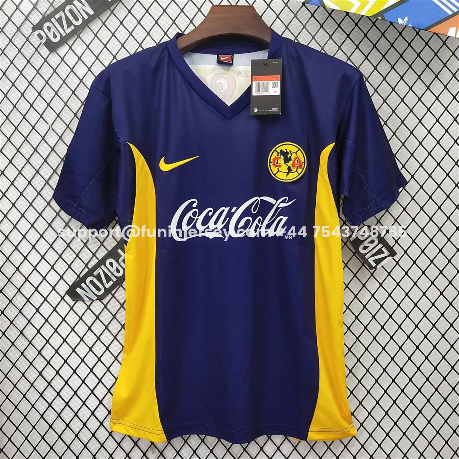 Funinjersey-Retro Club América 2004-05 Away Jersey
