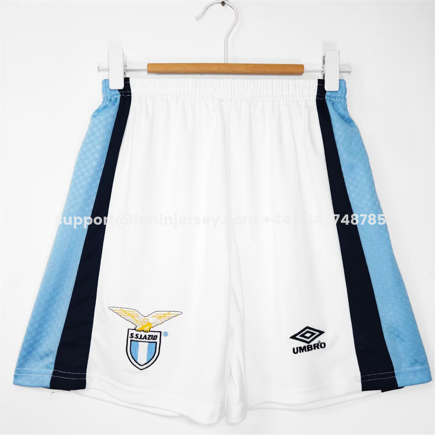 Funinjersey-Retro Lazio 1996-97 Home Kids Kit
