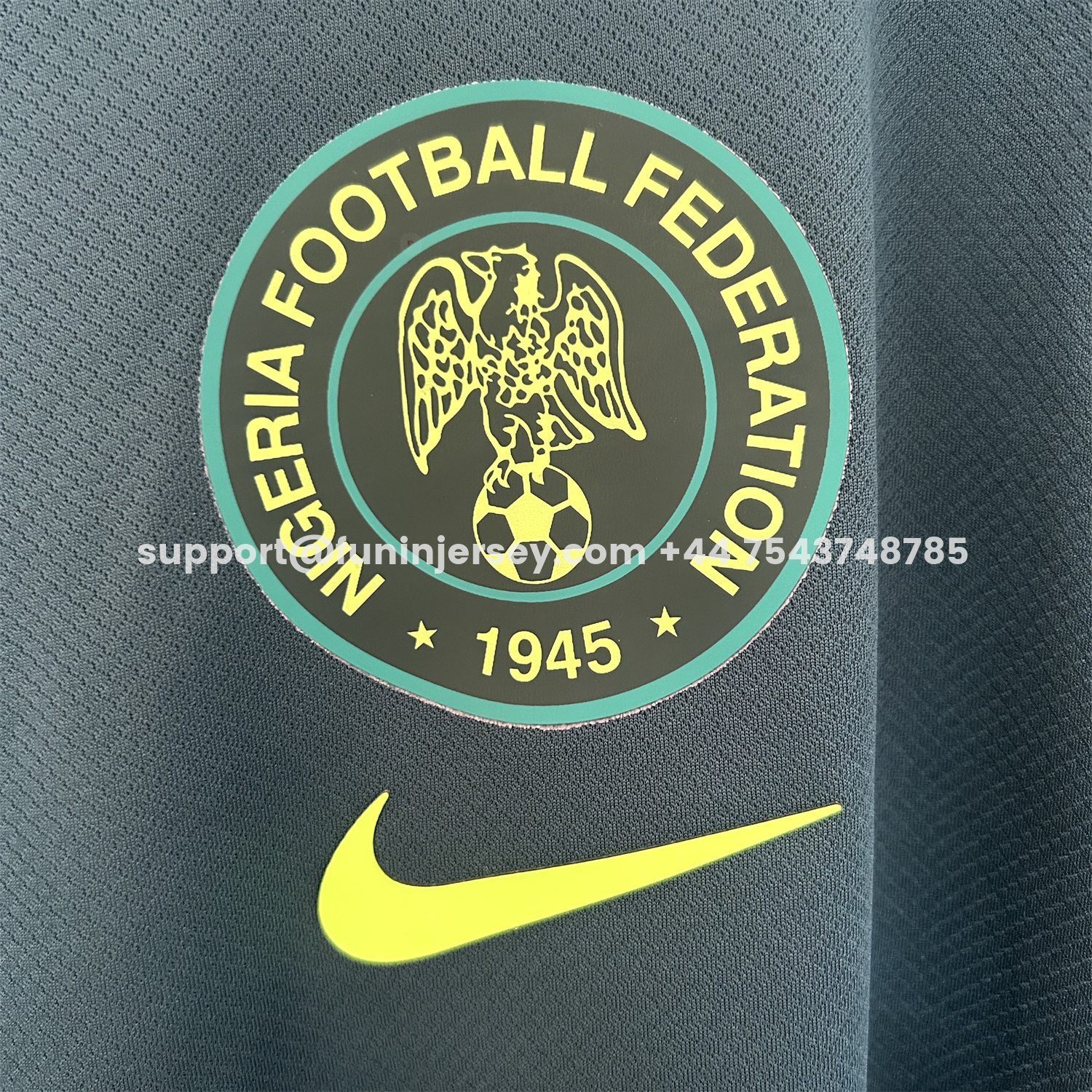 Funinjersey-Nigeria Women 25-26 Home Jersey - Men's Fans Version