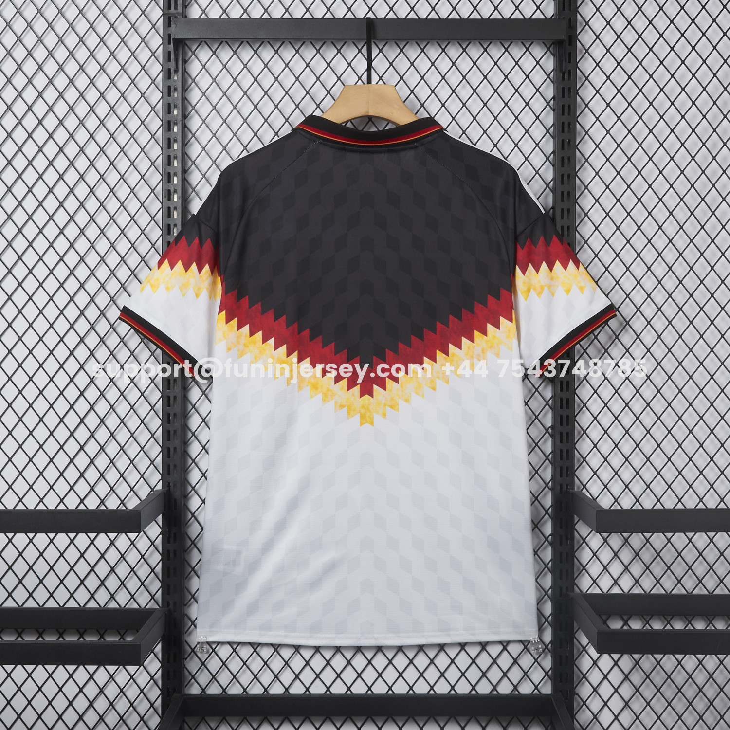 Funinjersey-Germany 2026 Black And White V-Shaped Design Special Jersey - Fans Version