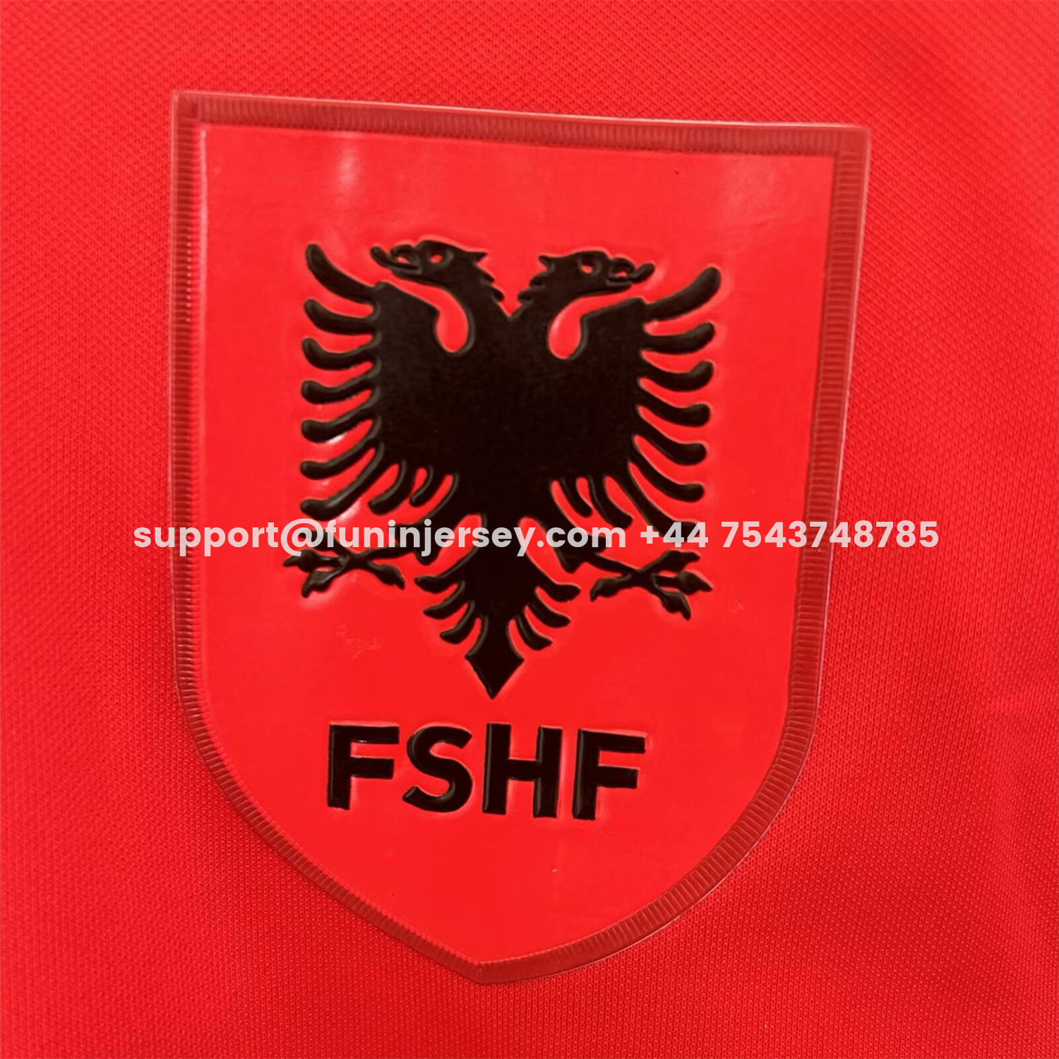Funinjersey-Albania 25-26 Home Jersey - Fans Version