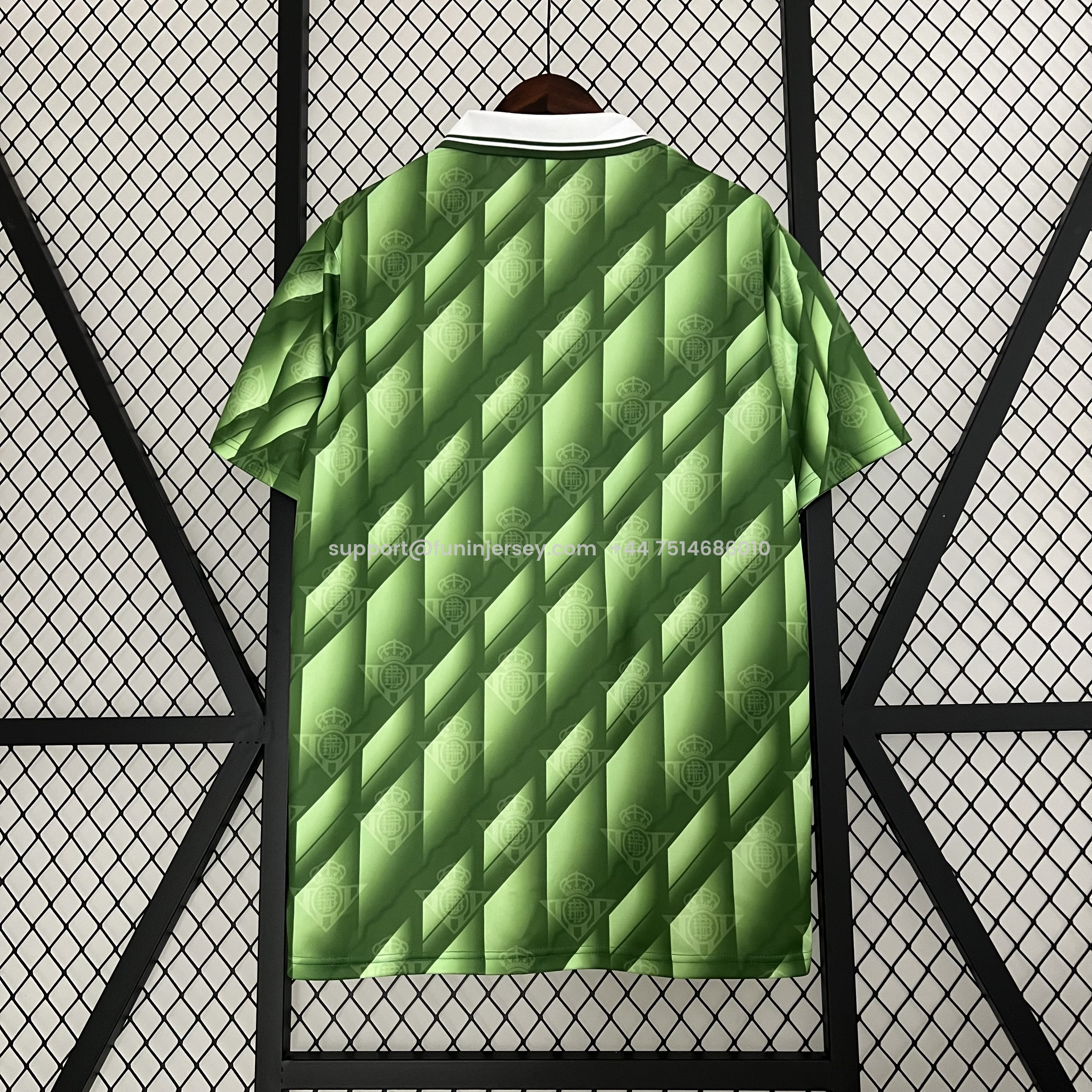 Funinjersey-Retro Real Betis 1991-92 Away Stadium Jersey