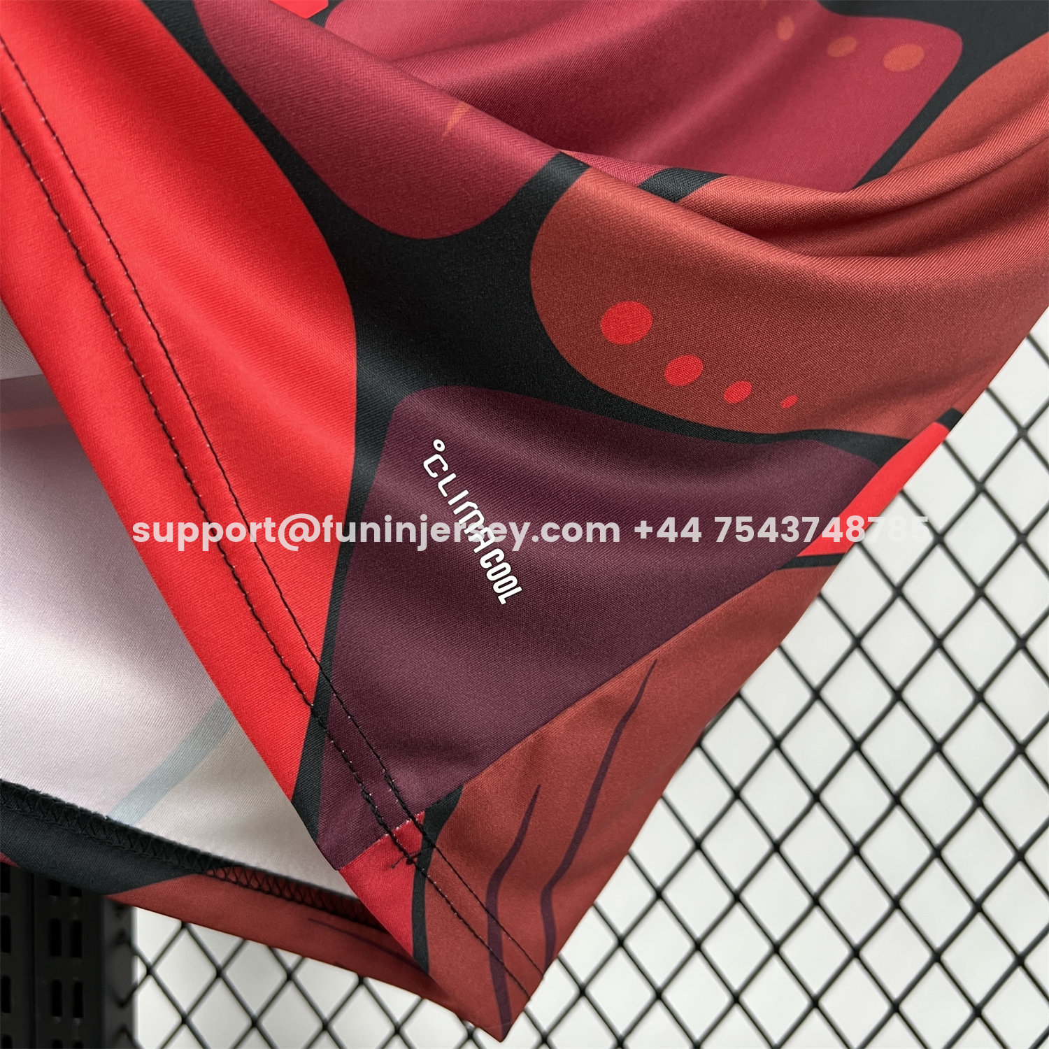 Funinjersey-Flamengo 26-27 Red Pre-Match Jersey - Fans Version