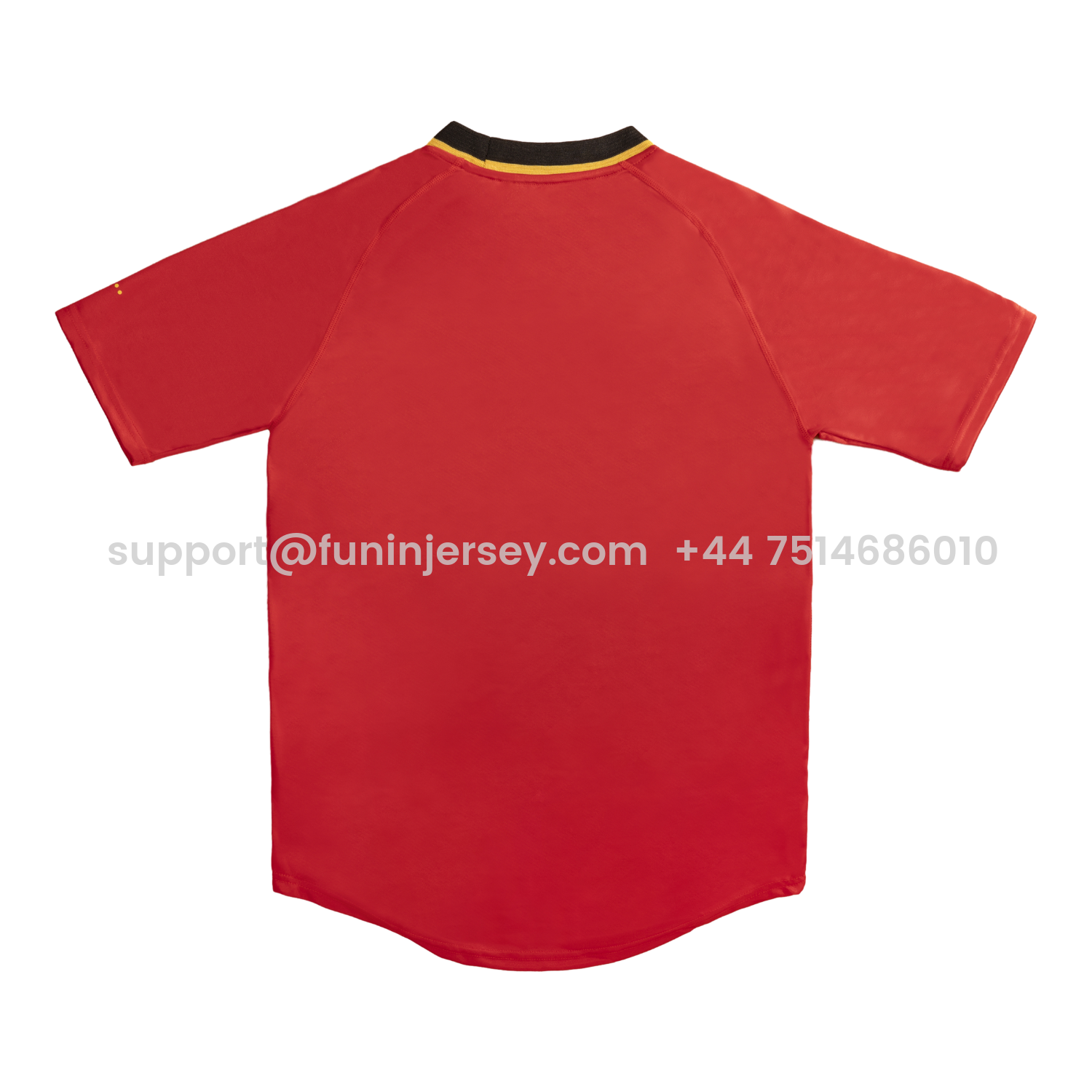 Funinjersey-Retro Belgium 2000 Home Red Jersey