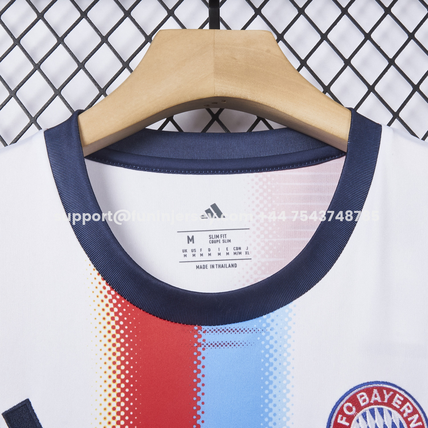 Funinjersey-Bayern Munich 25-26 Pre-Match Training Jersey - Fans Version