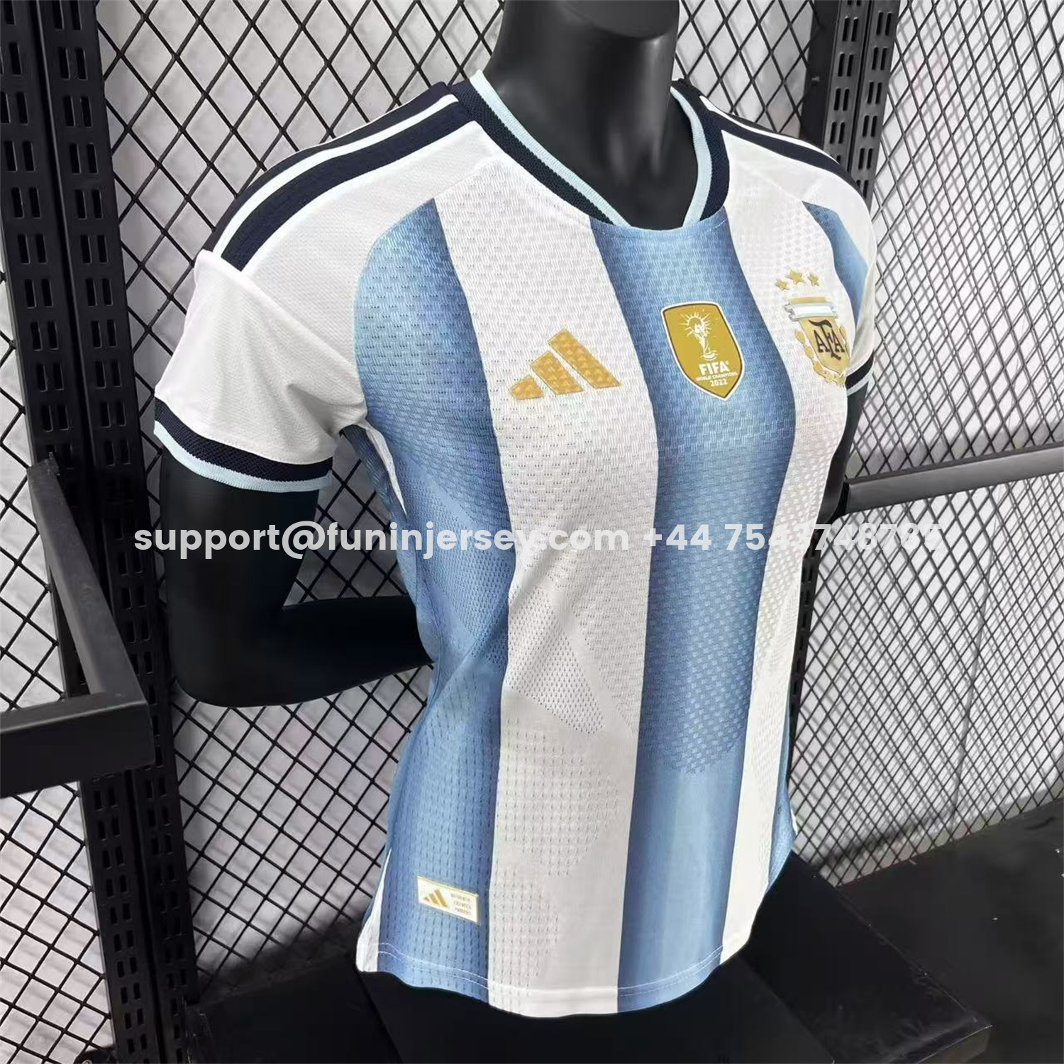 Funinjersey-Women's Argentina 2026 Home Jersey - Player Version