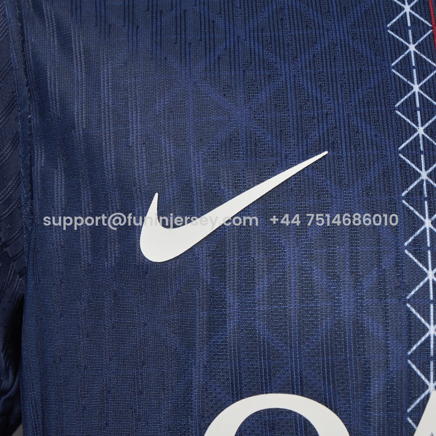 Funinjersey-Paris Saint-Germain PSG 25-26 Home Jersey - Player Version