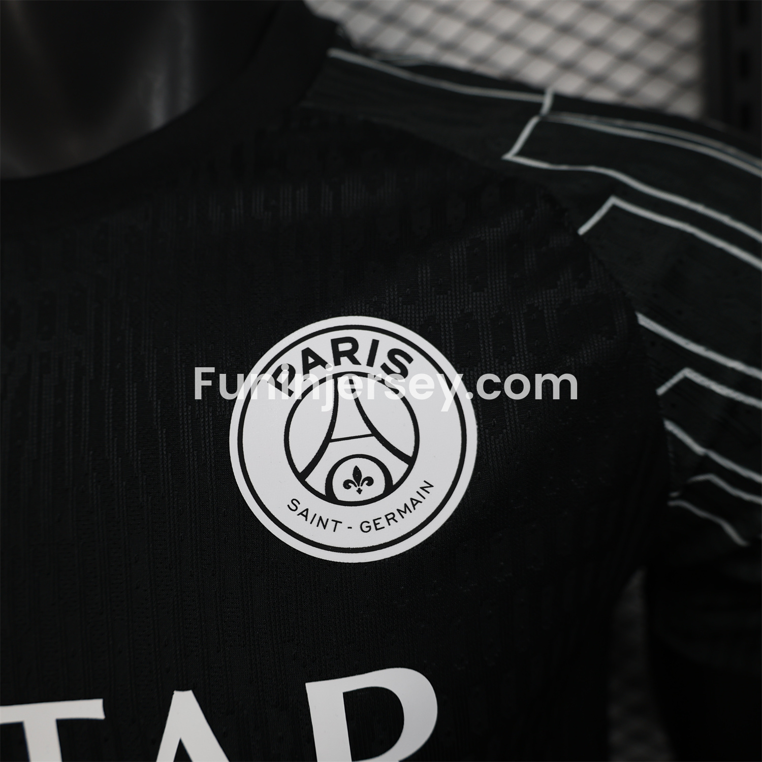 Funinjersey-Paris Saint-Germain PSG 25-26 JD Black Special Jersey - Player Version