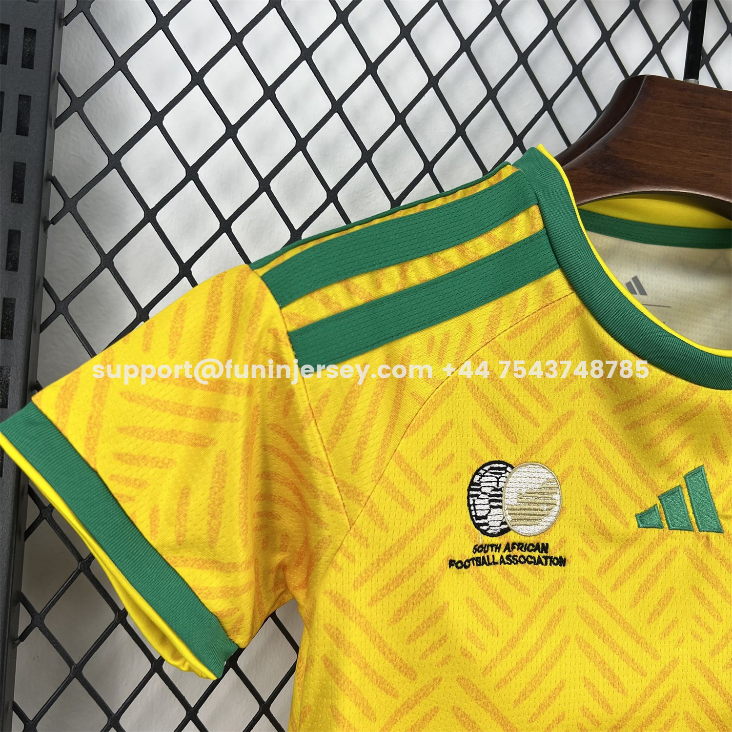 Funinjersey-South Africa 2026 Home Kids Kit