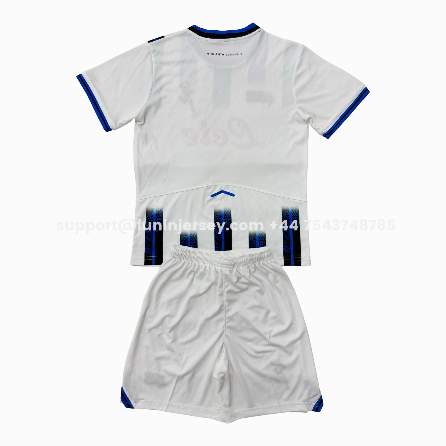 Funinjersey-Atalanta 25-26 Away Kids Kit