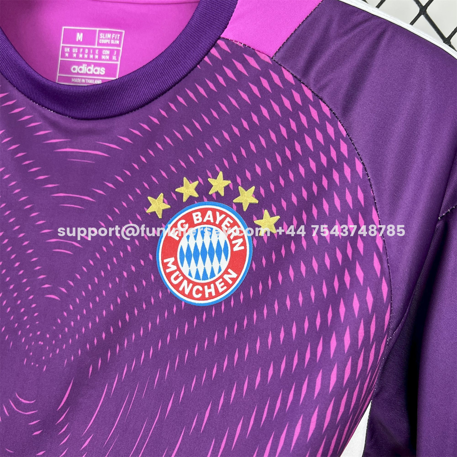 Funinjersey-Bayern Munich 25-26 Purple Goalkeeper Jersey - Fans Version