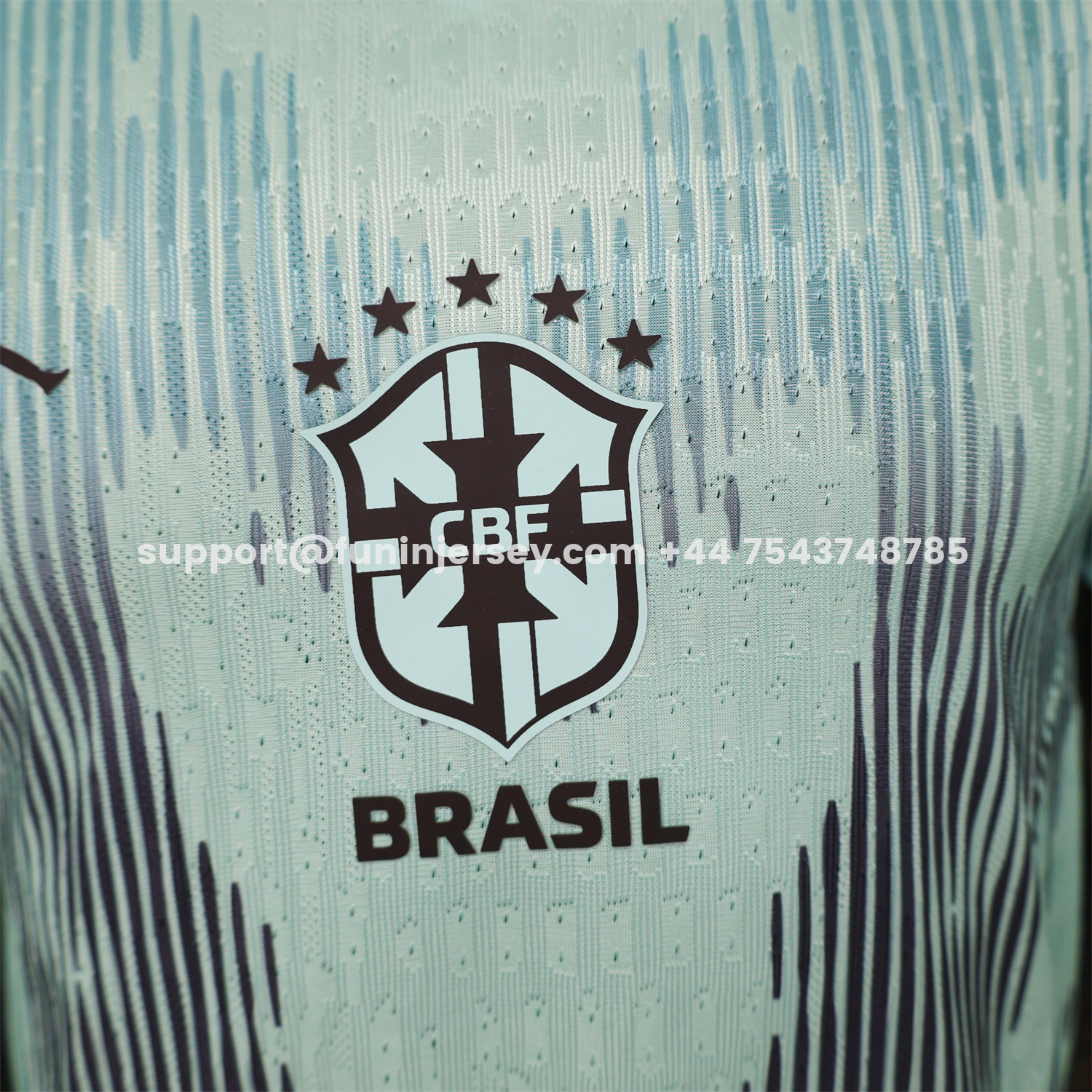 Funinjersey-Brazil 2026 Mint Green Goalkeeper Jersey - Player Version