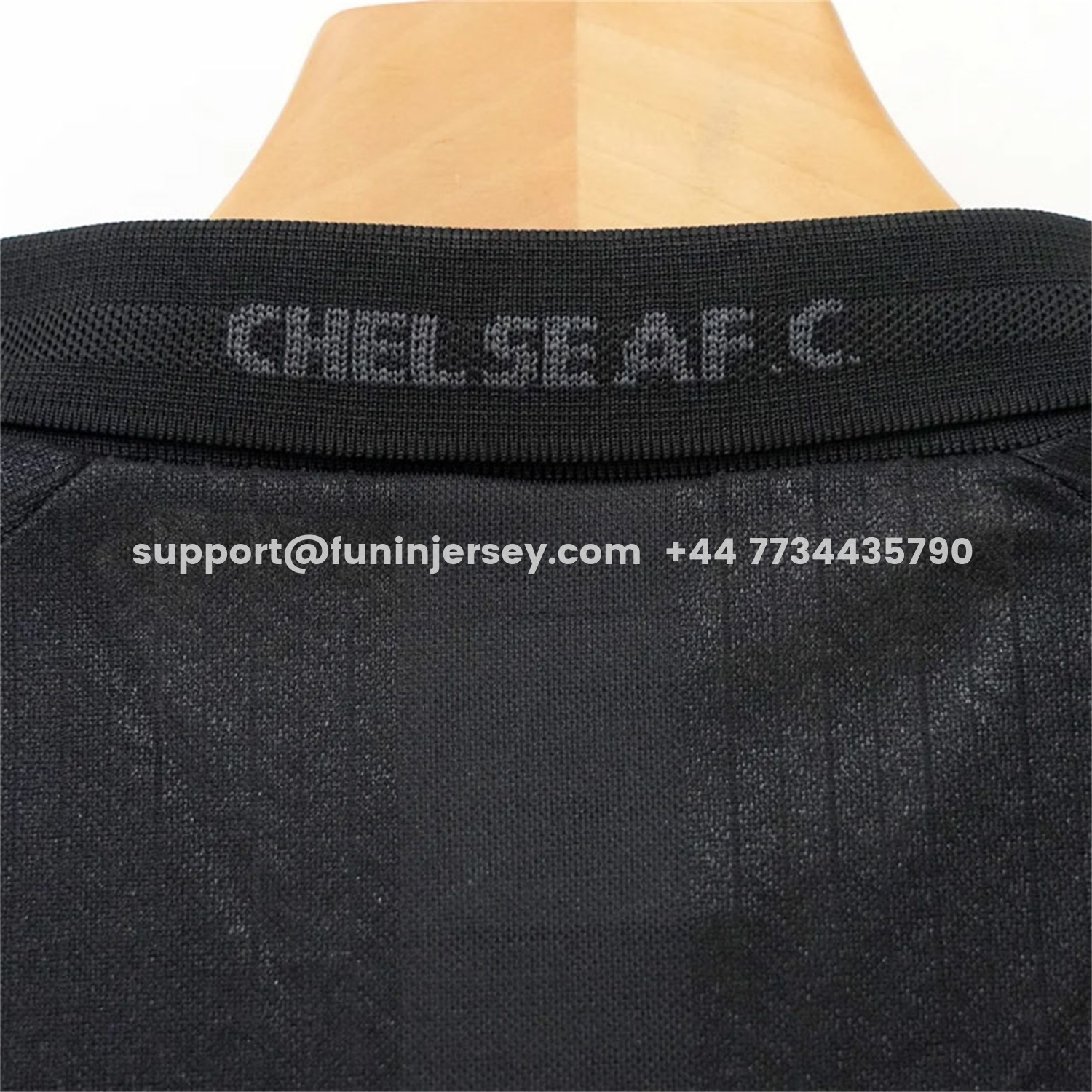 Funinjersey-Retro C.H.E.L.S.E.A 1998 Pure Black Special Jersey