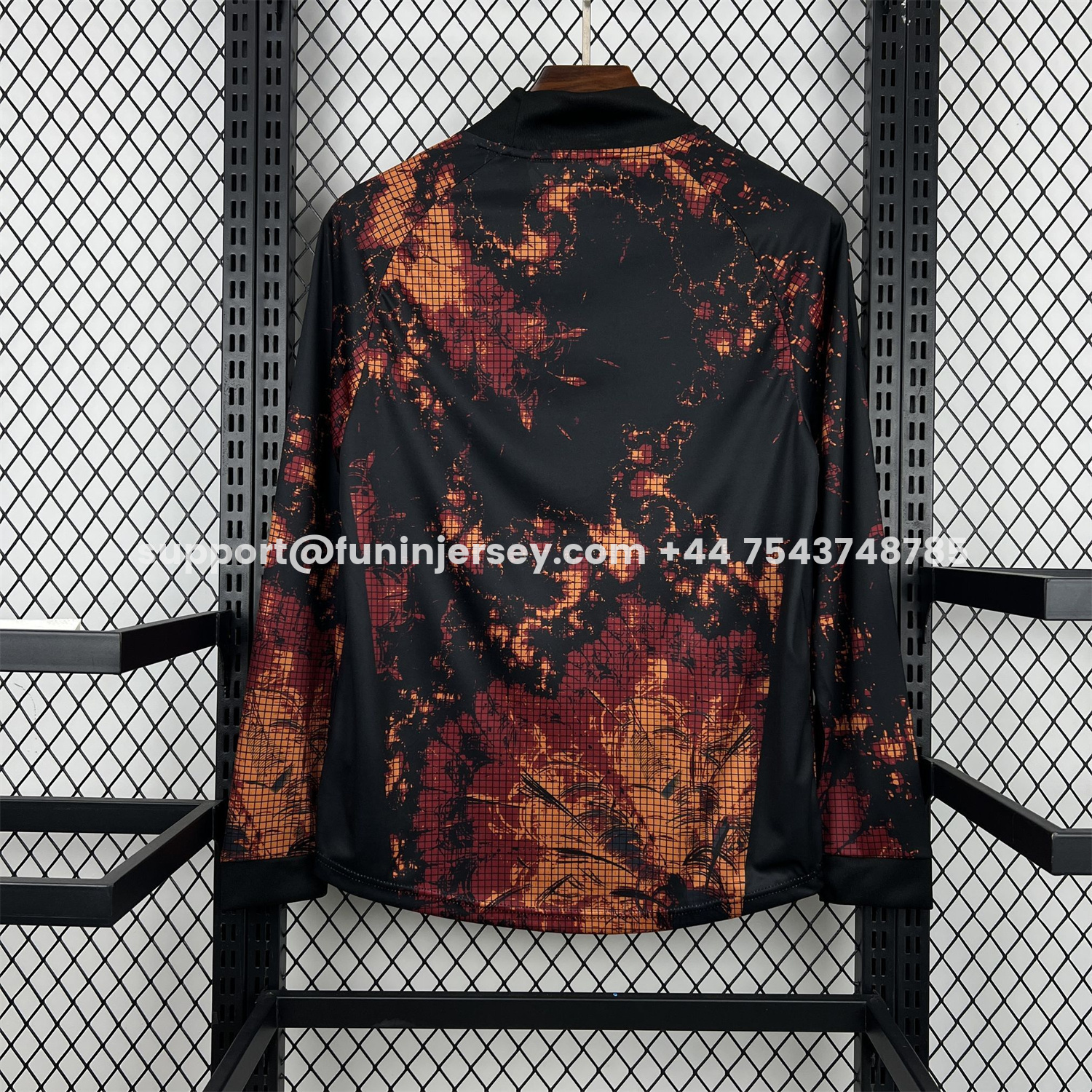 Funinjersey-Netherlands 2026 Hollywood Special Long Sleeves Jersey - Fans Version