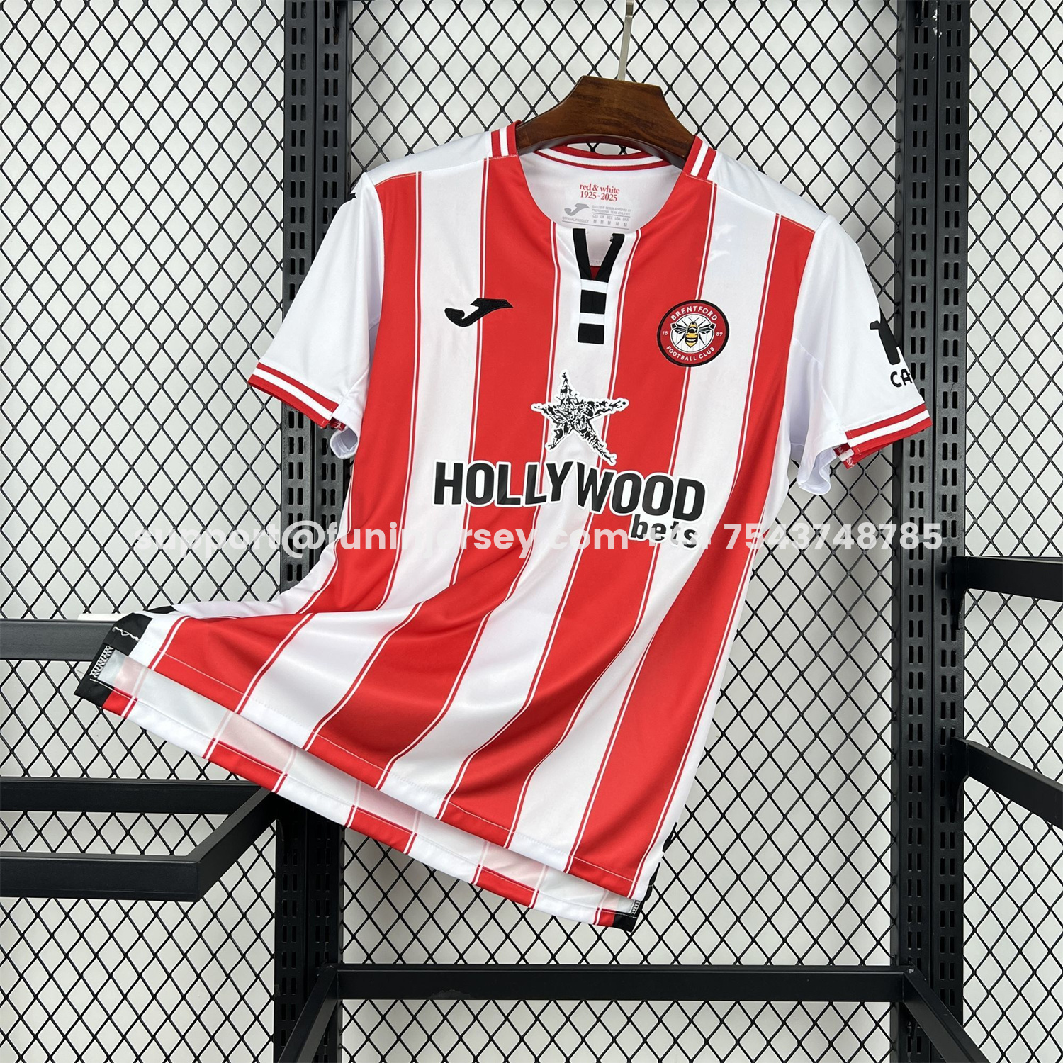 Funinjersey-Brentford 25-26 Home Jersey - Fans Version