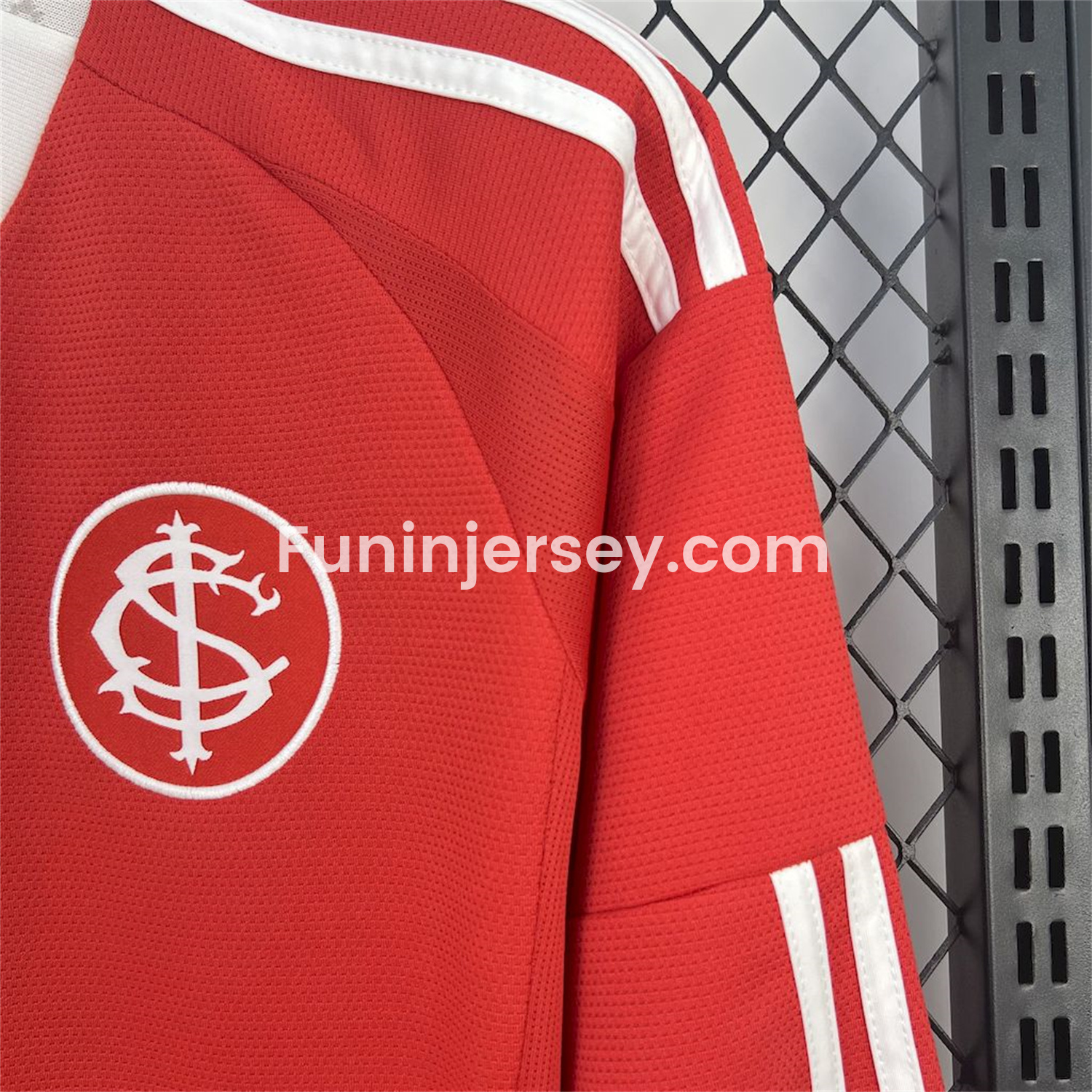 Funinjersey-SC Internacional 25-26 Home Unsponsored Long Sleeves Jersey - Fans Version