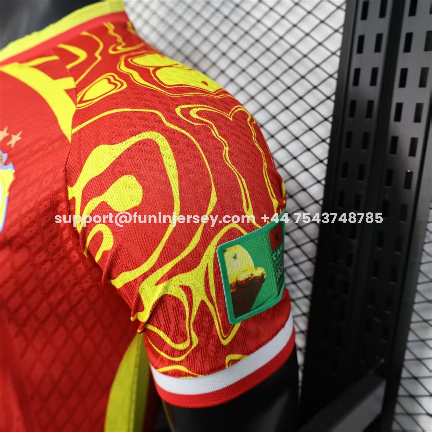 Funinjersey-Congo 2026 Third Red Jersey - Player Version