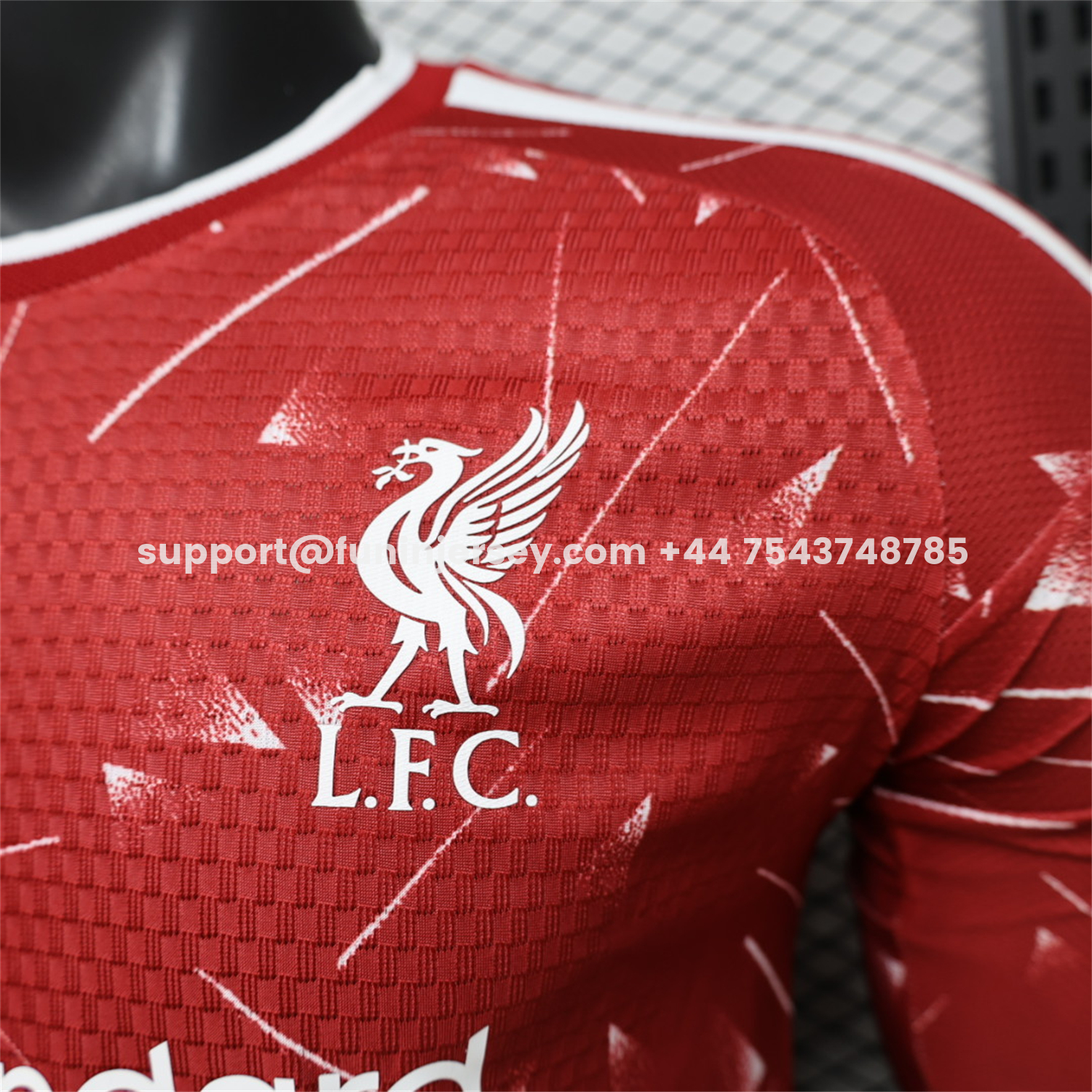 Funinjersey-Liver.pool 26-27 Home Long Sleeves Jersey - Player Version