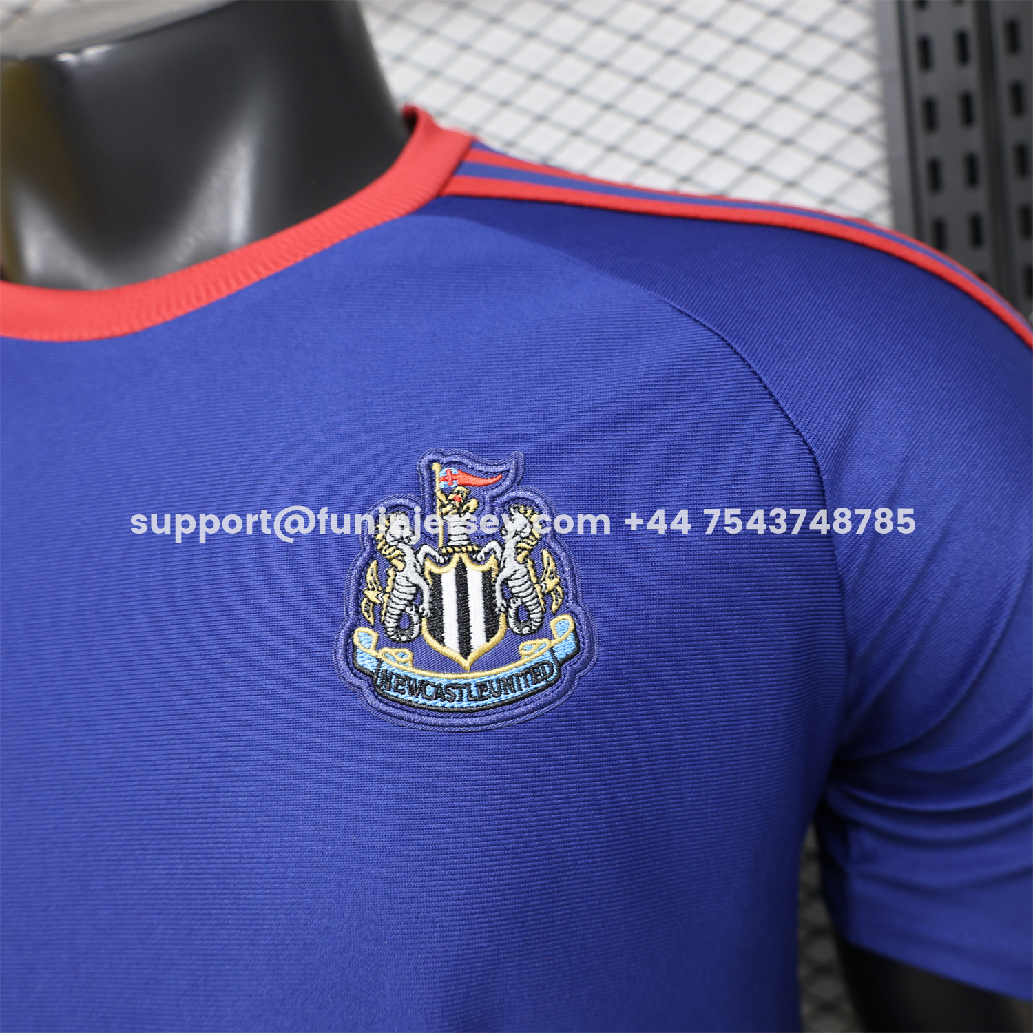 Funinjersey-Newcastle United 25-26 Purple-Blue Casual Jersey - Player Version