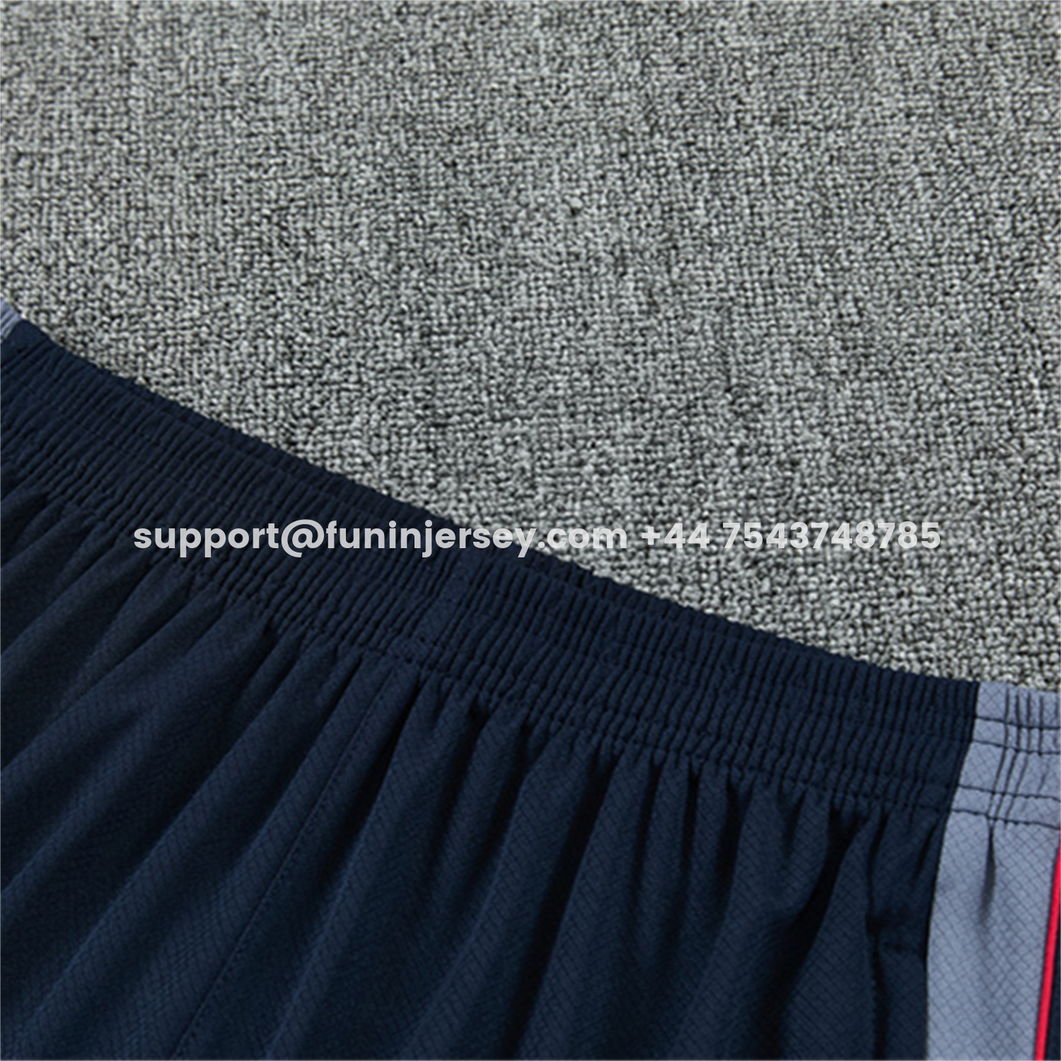 Funinjersey-England 2026 Short-Sleeve Training Set - Dark Blue Top & Dark Blue Pants