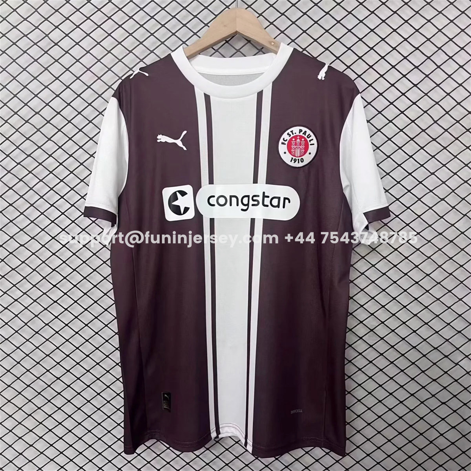 Funinjersey-St. Pauli 25-26 Classic 1970s Design Special Jersey - Fans Version