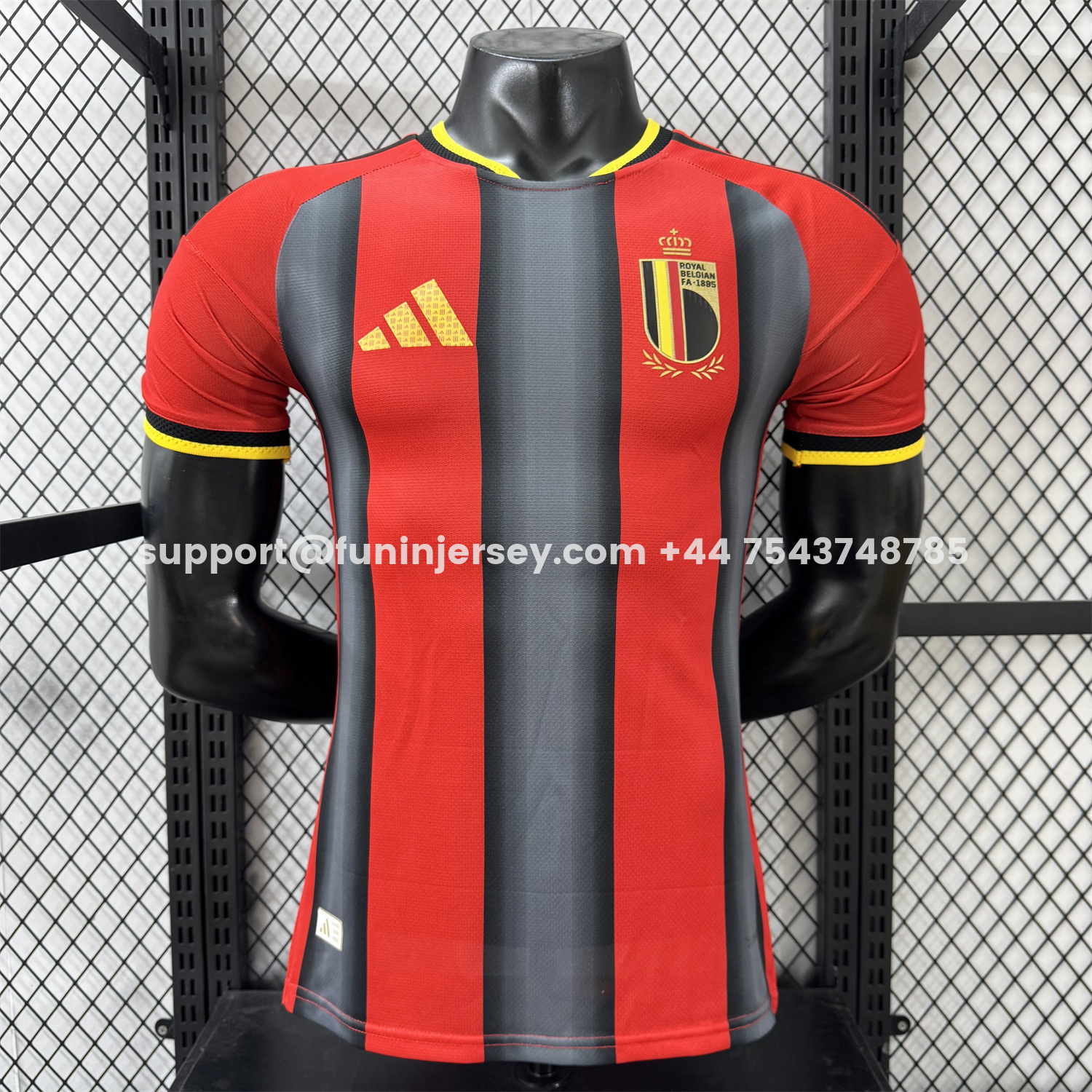 Funinjersey-Belgium 2026 Red And Black Special Jersey - Player Version