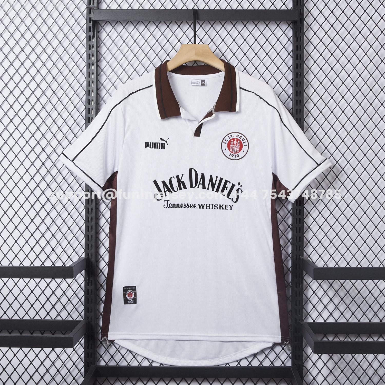 Funinjersey-Retro St. Pauli 1999-00 Home Jersey