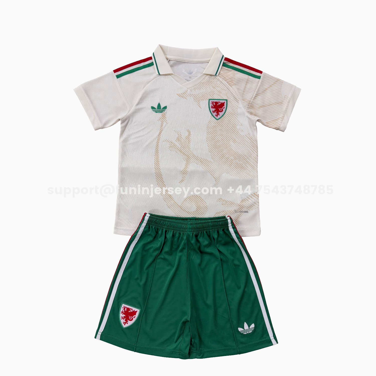 Funinjersey-Wales 2026 Away Men's Adult Jersey Set - Fans Version