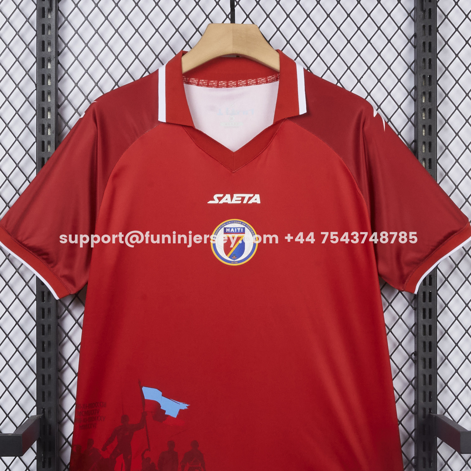 Funinjersey-Haiti 26-27 Third Jersey - Fans Version
