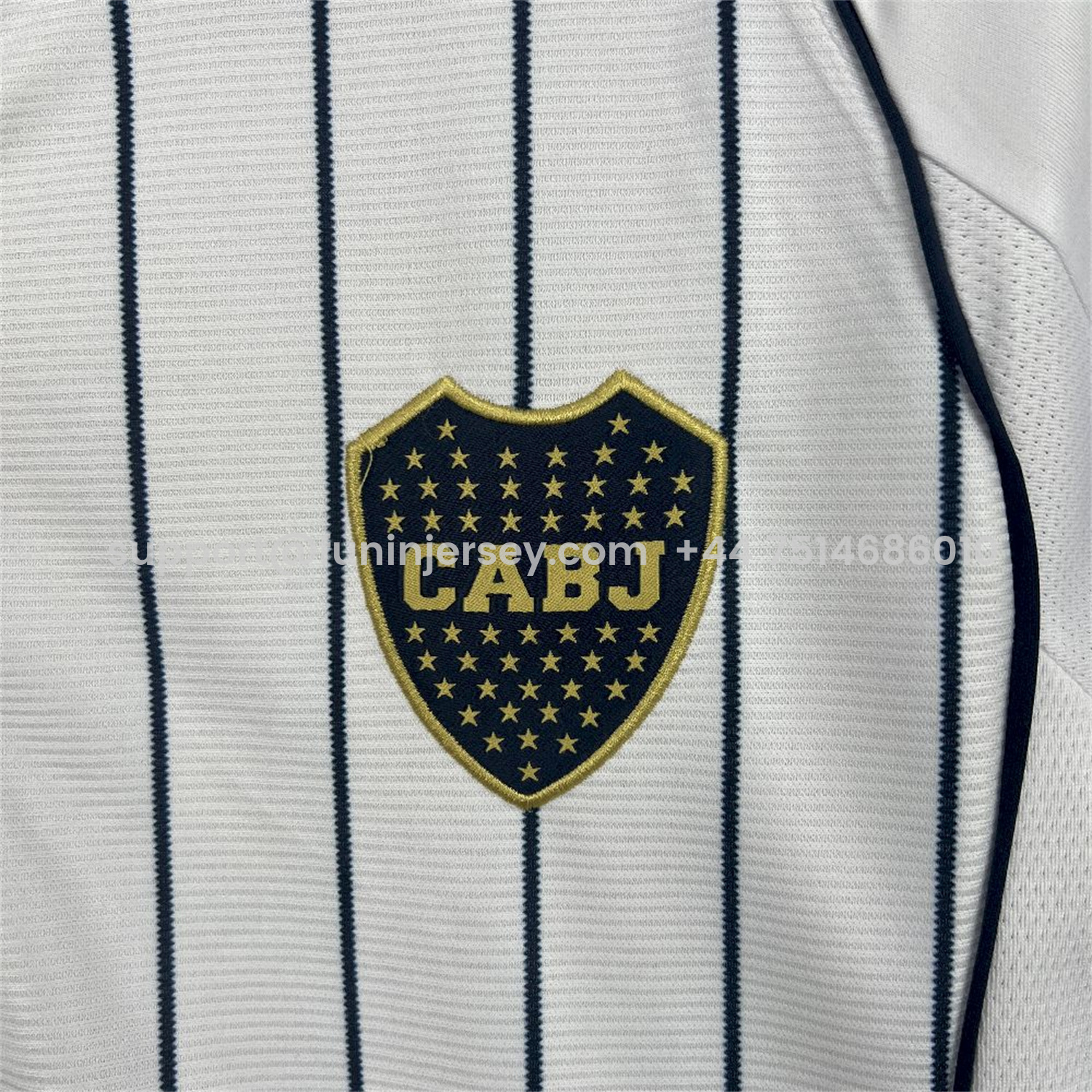 Funinjersey-Boca Juniors 25-26 White Baseball Jersey
