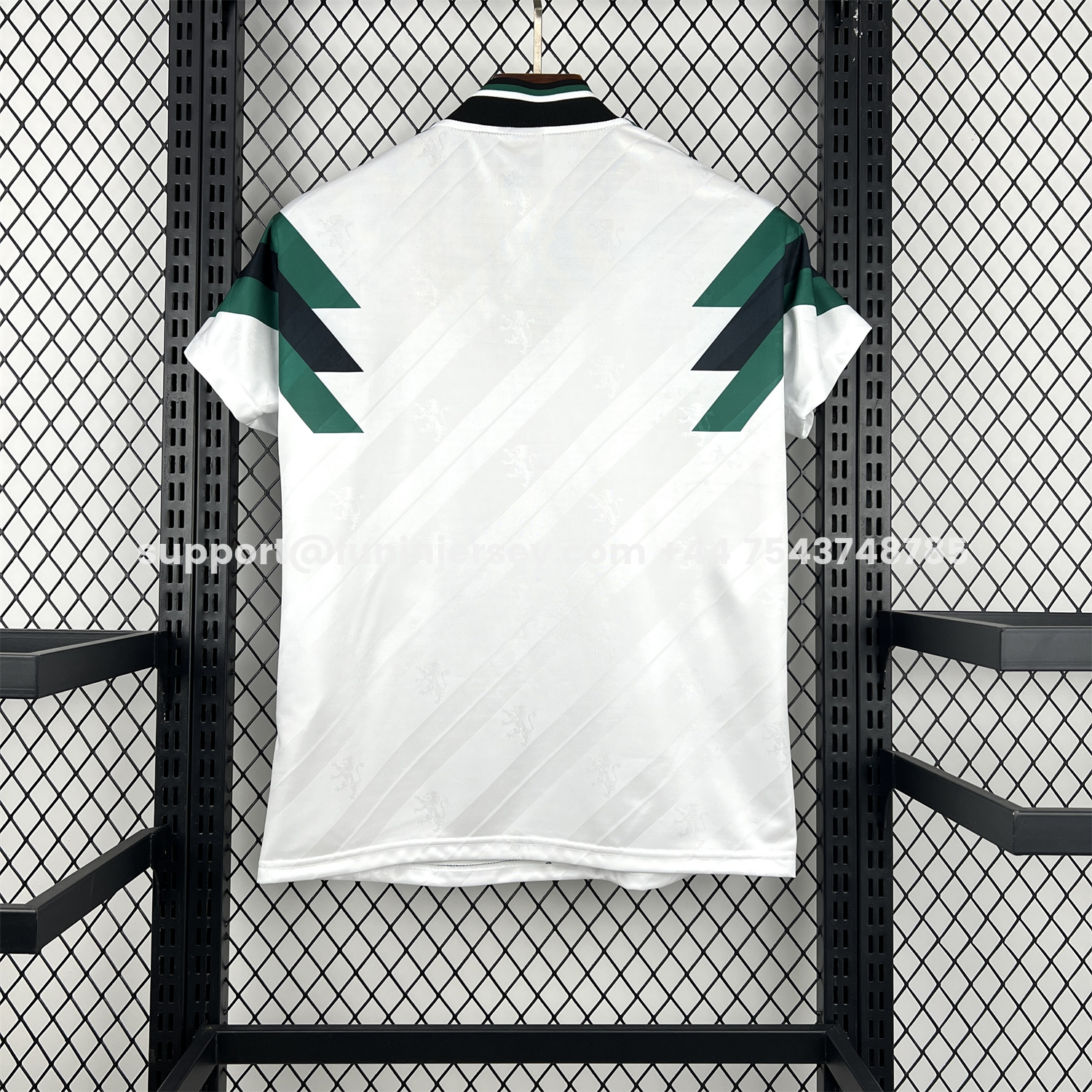 Funinjersey-Sporting CP 25-26 Retro Style White Special Jersey - Fans Version
