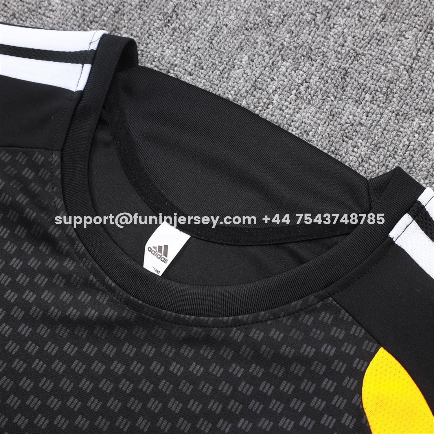 Funinjersey-Germany 2026 Vest Training Set - Black Vest and Black Shorts