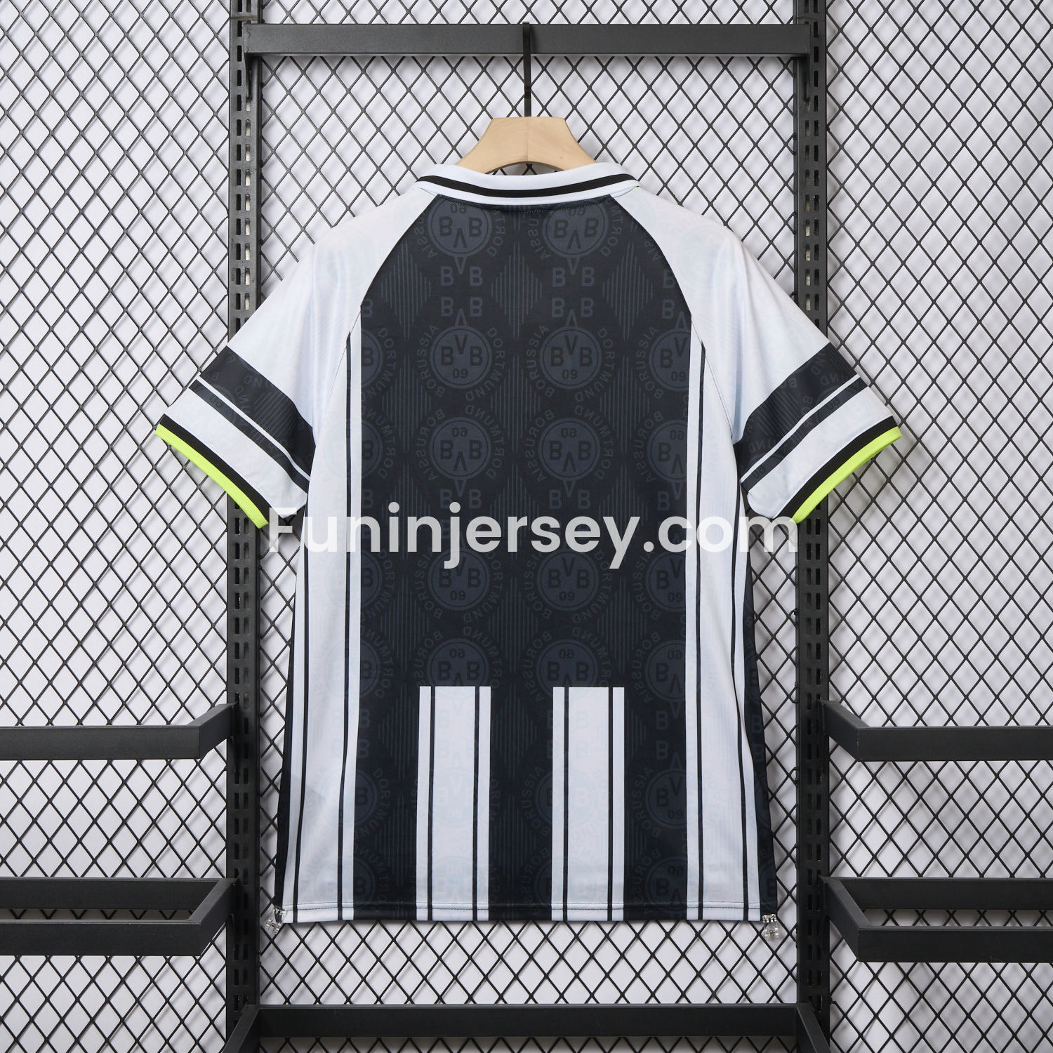 Funinjersey-Retro Dortmund 1996-97 European Away Jersey