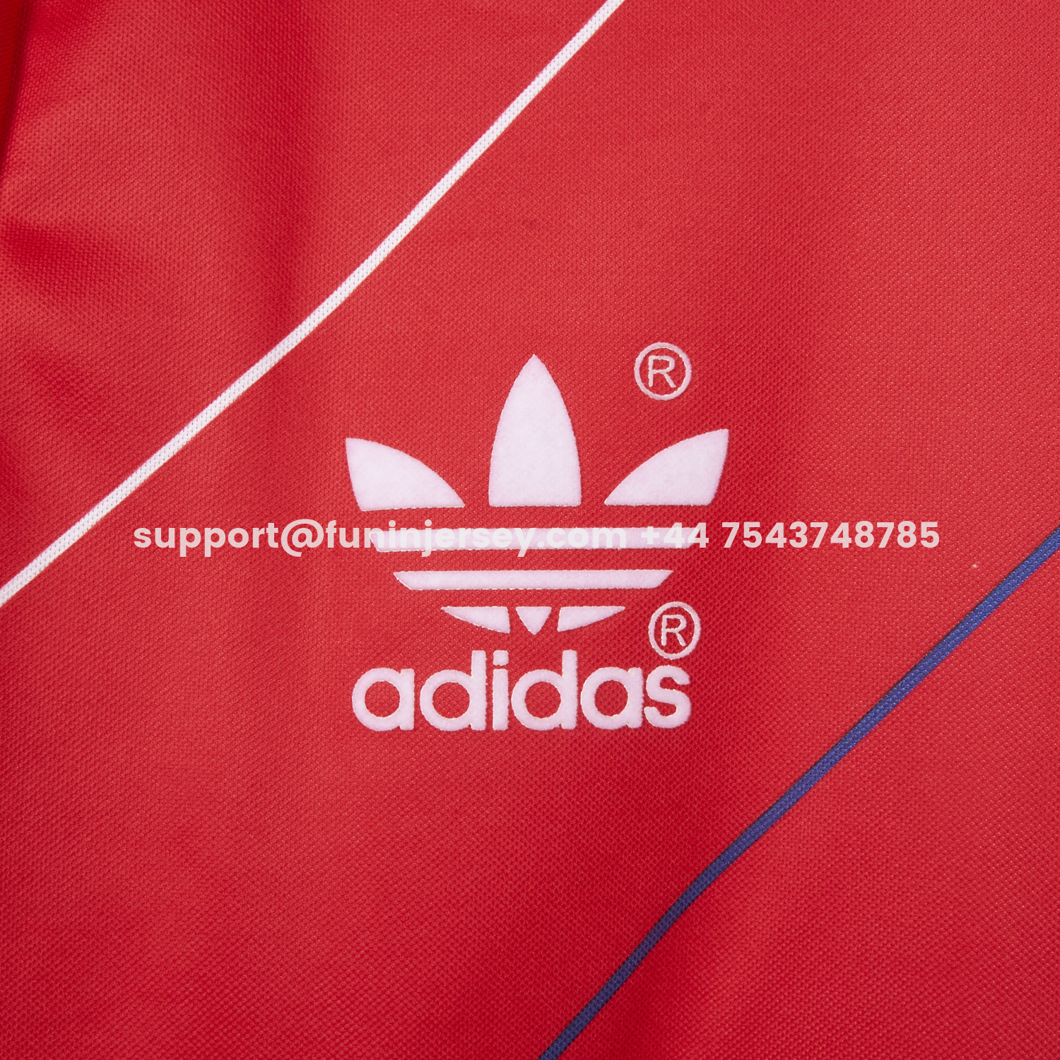 Funinjersey-Retro Bayer 04 Leverkusen 1987-88 Home Red Jersey