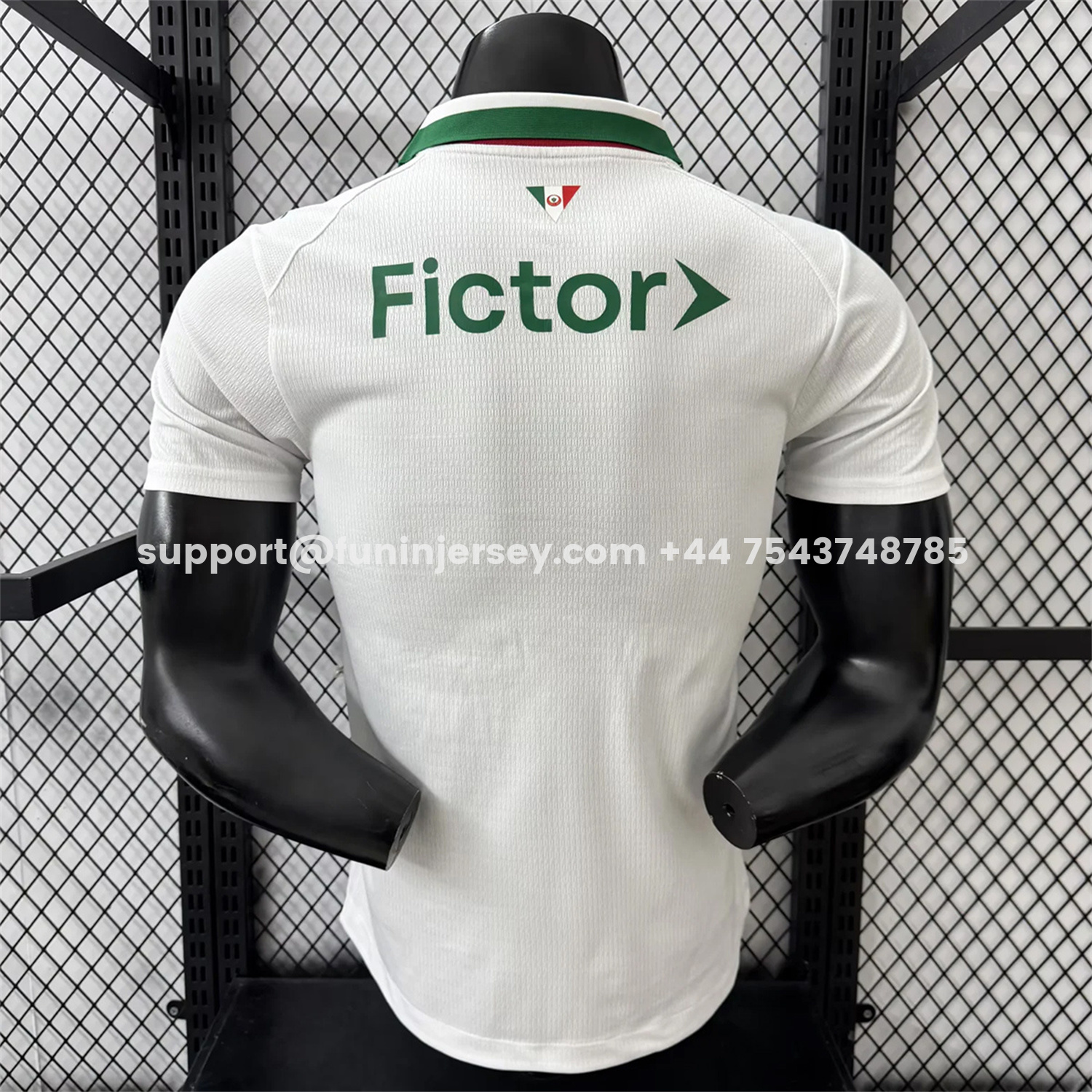 Funinjersey-Palmeiras 26-27 Away White Jersey - Player Version