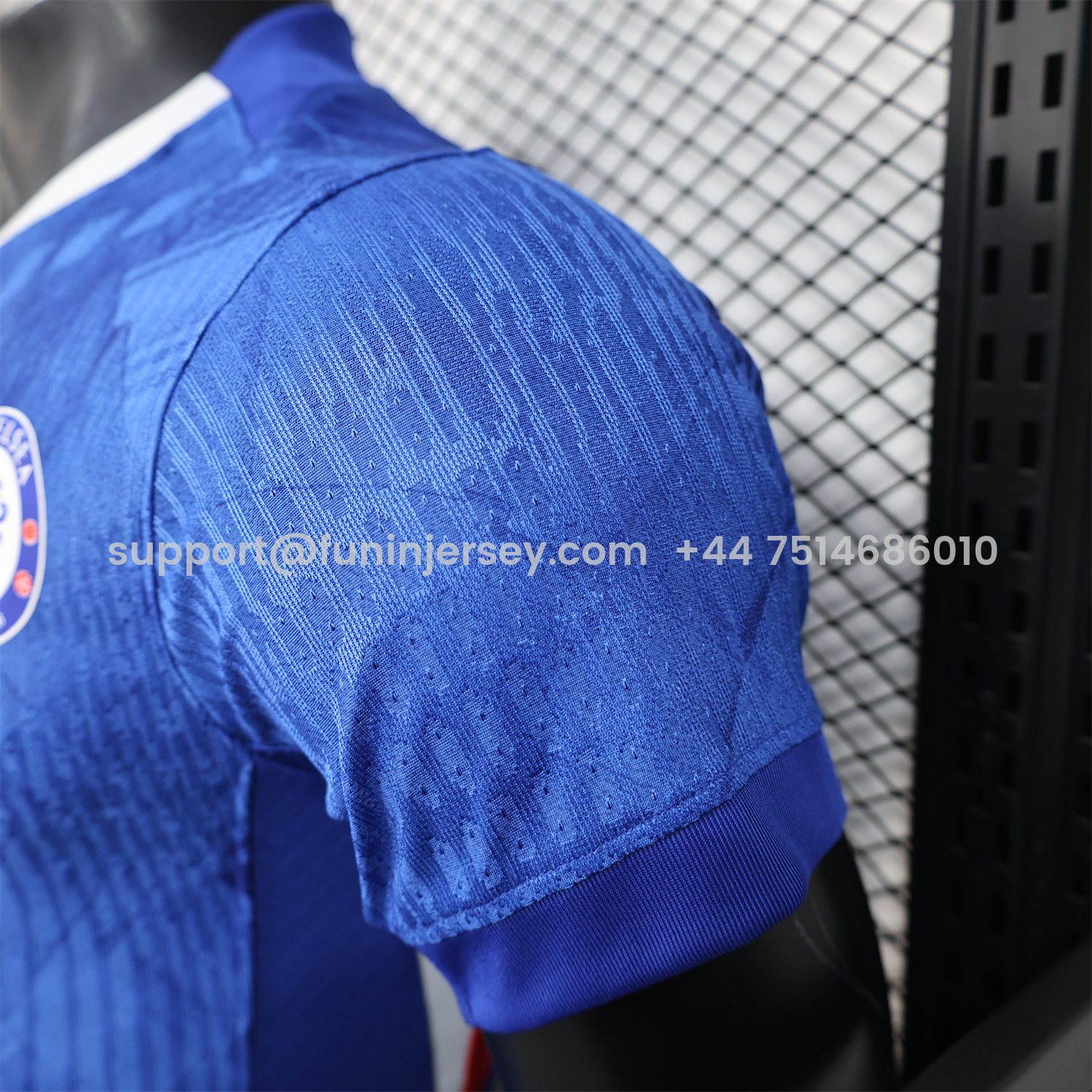 Funinjersey-C.H.E.L.S.E.A 25-26 Home Unsponsored Blue Jersey - Player Version