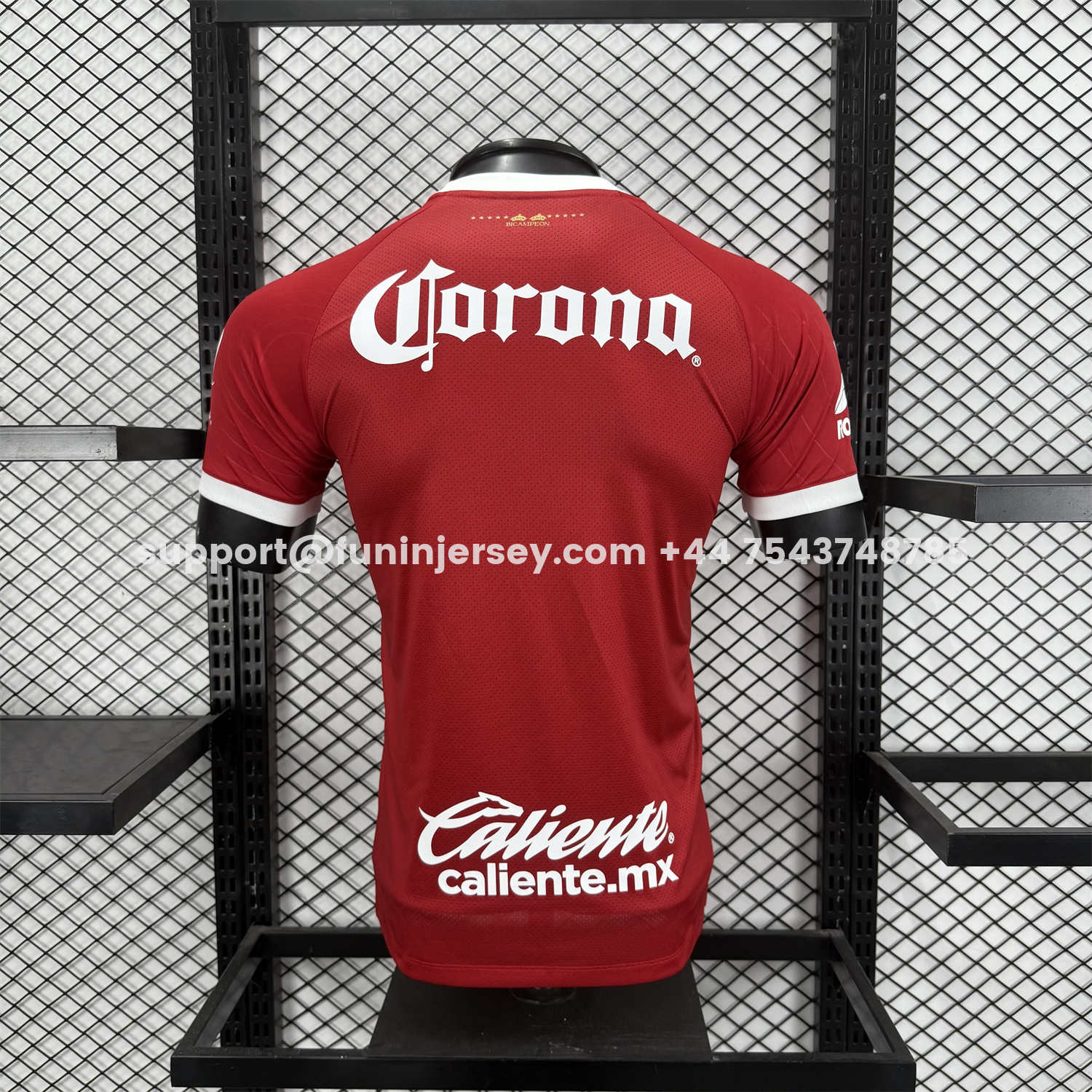 Funinjersey-【The Double Winners】Toluca 25-26 Red Special Jersey - Player Version