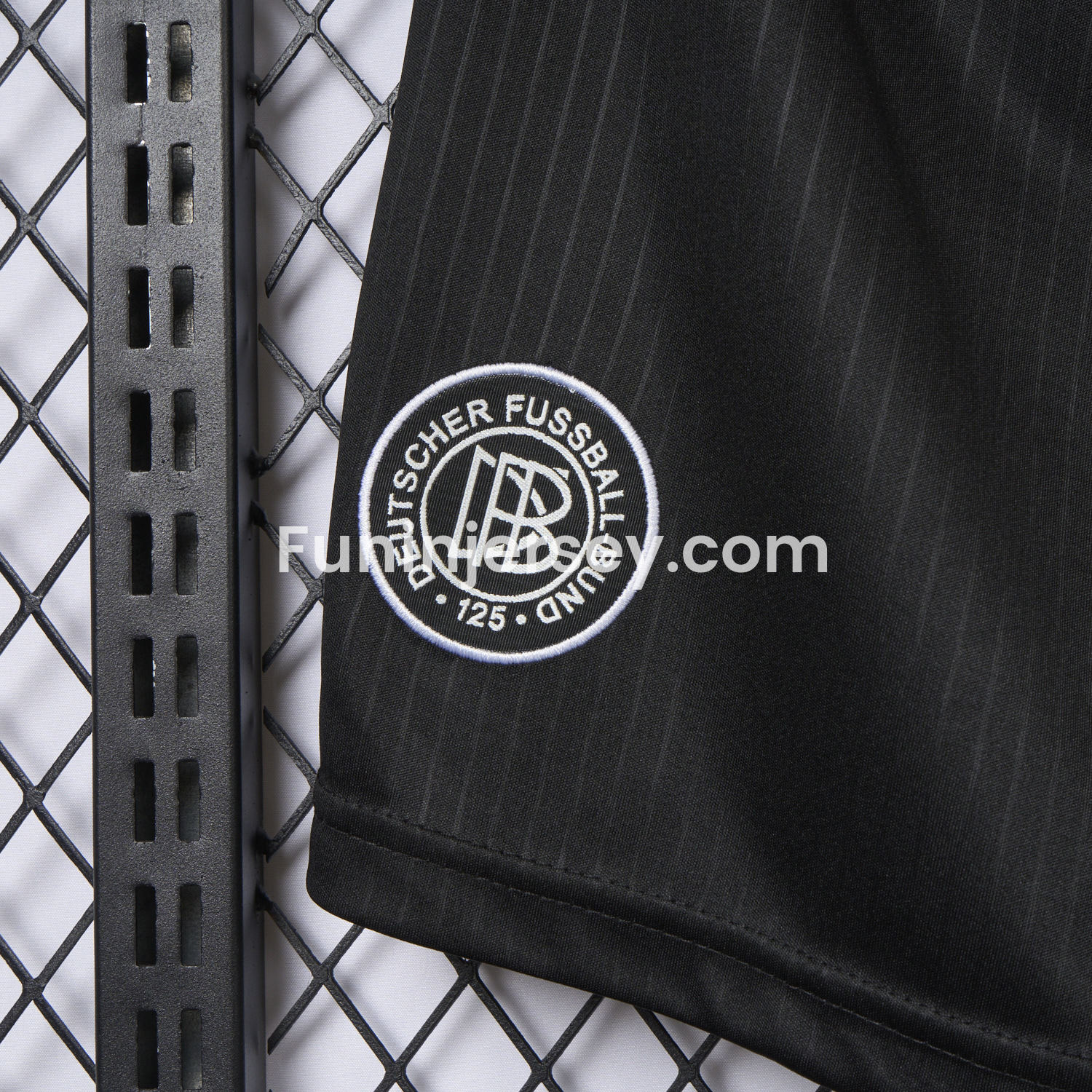 Funinjersey-Germany 2025 125-Year Anniversary Black Shorts - Fans Version