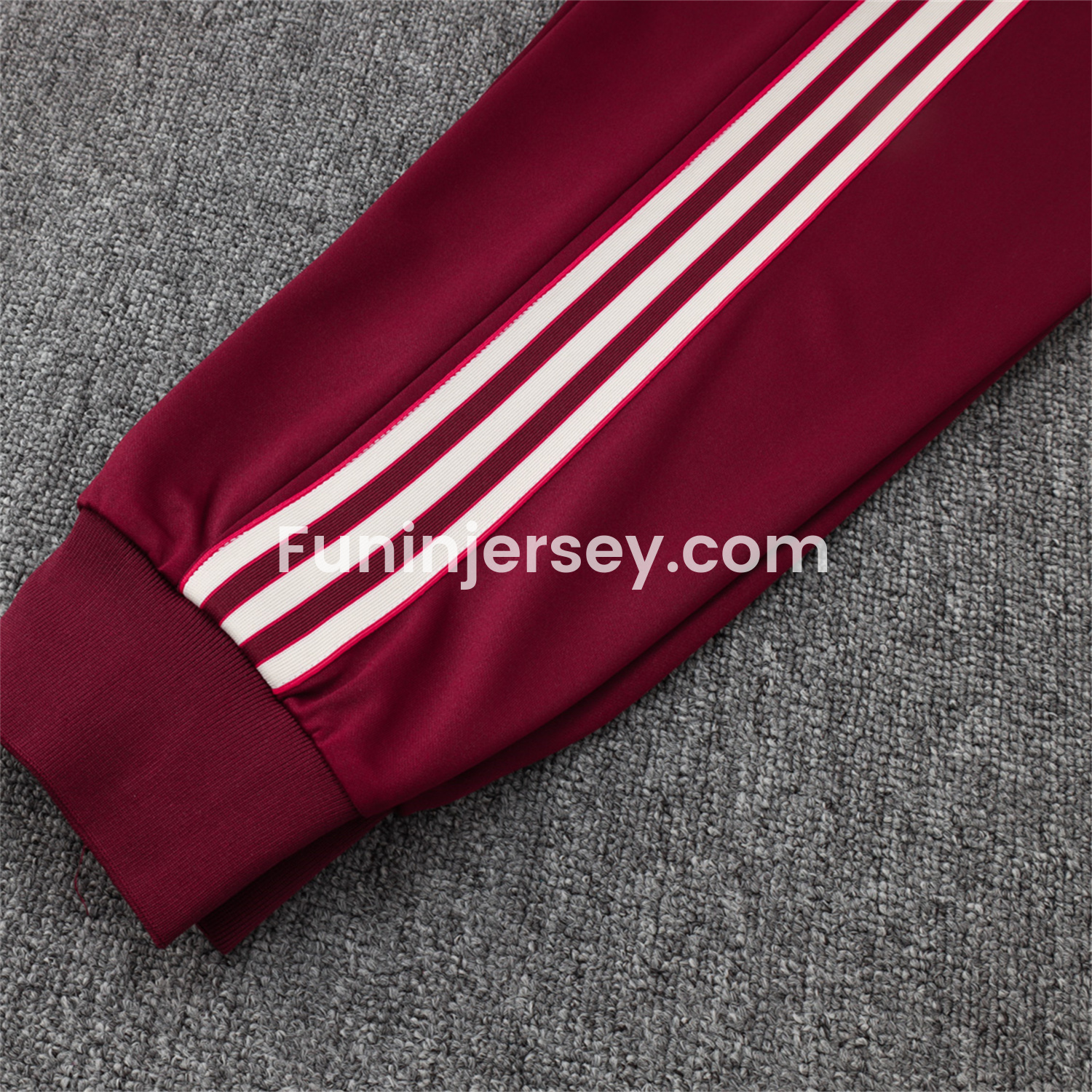 Funinjersey-Bayern Munich 25-26 Originals Terrace Icon Jacket Training Tracksuit - Deep Red