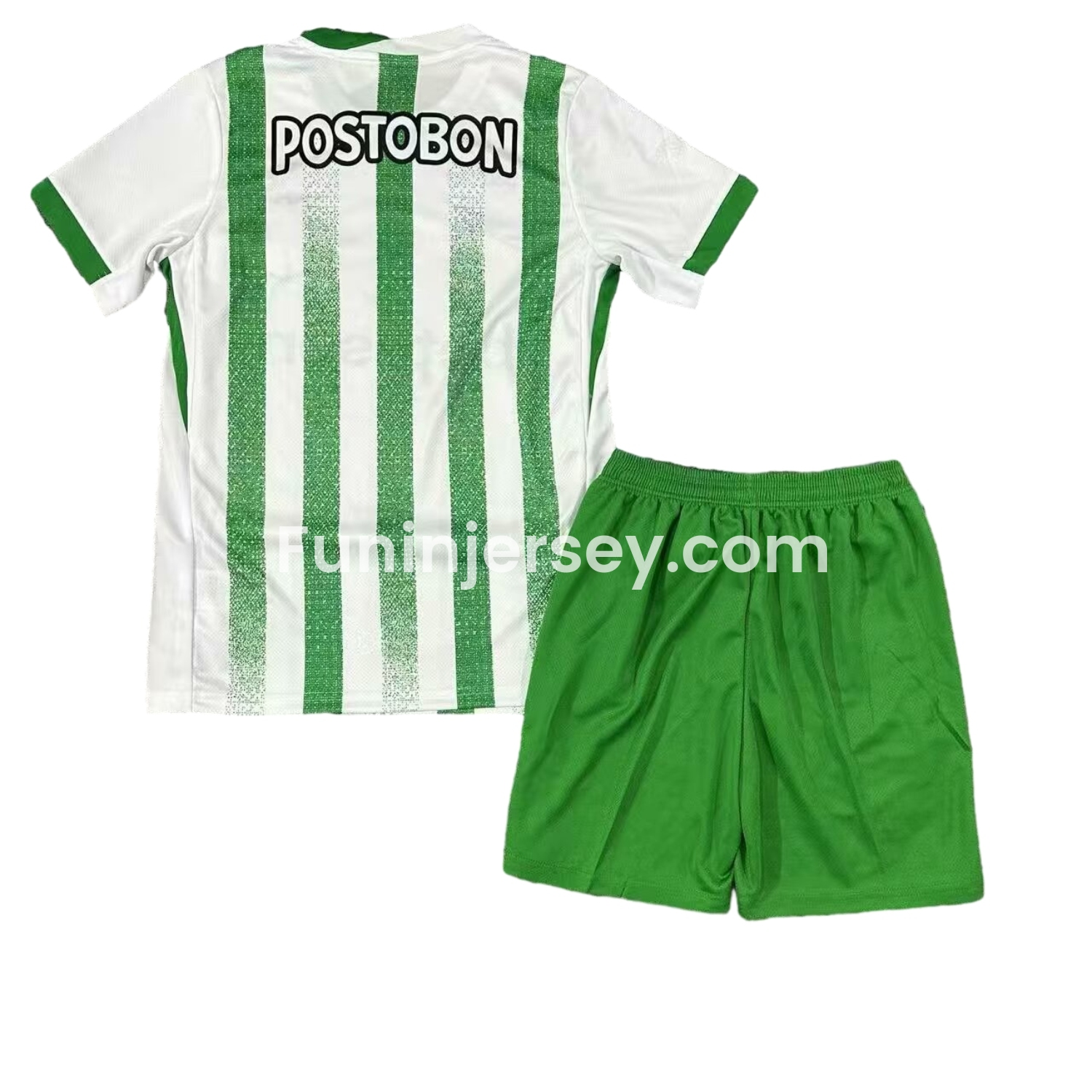 Funinjersey-Atlético Nacional 25-26 Home Men's Adult Jersey Set - Fans Version