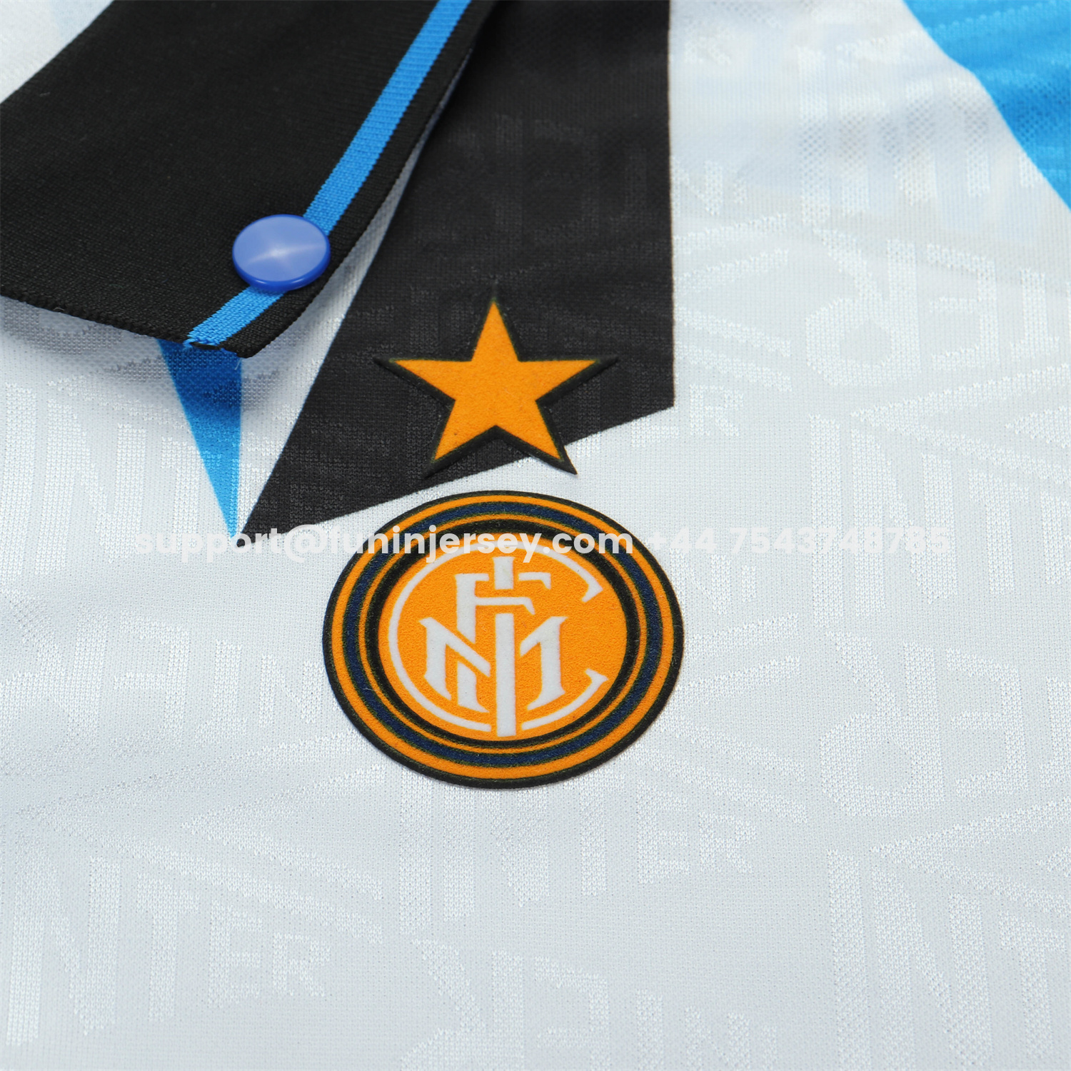 Funinjersey-Retro Inter Milan 1992-93 Away Kids Kit