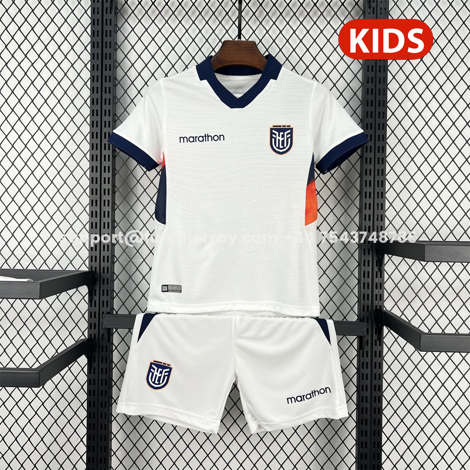 Funinjersey-Ecuador 2026 Third Kids Kit