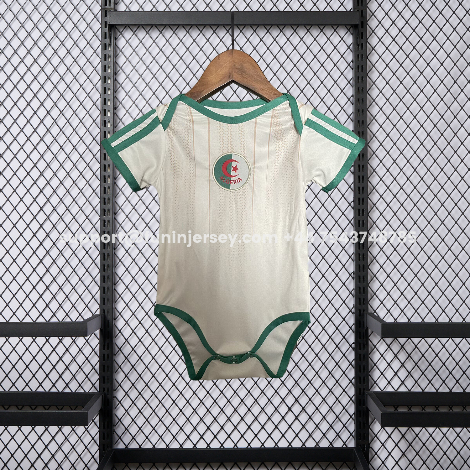 Funinjersey-Algeria 2026 Home Baby Crawling Suit